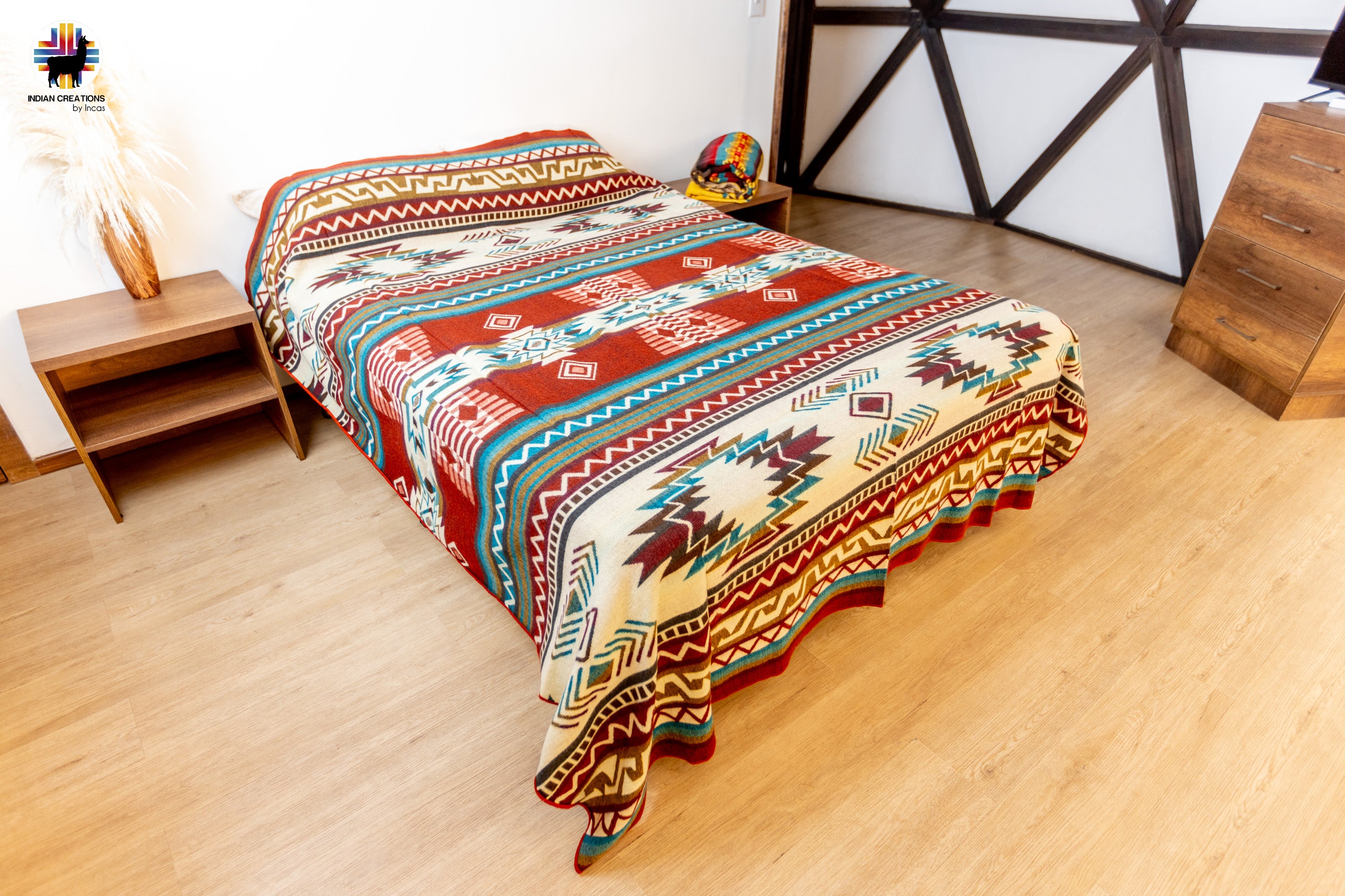 KING SIZE and Heavy-Duty Alpaca Blanket (Essential Ancient)