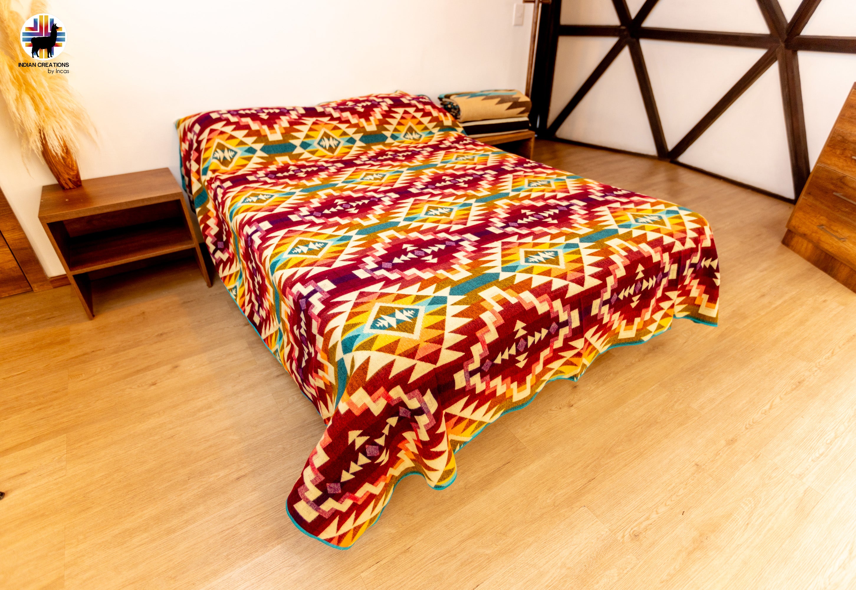 KING SIZE and Heavy-Duty Alpaca Blanket (The Seven Colors).