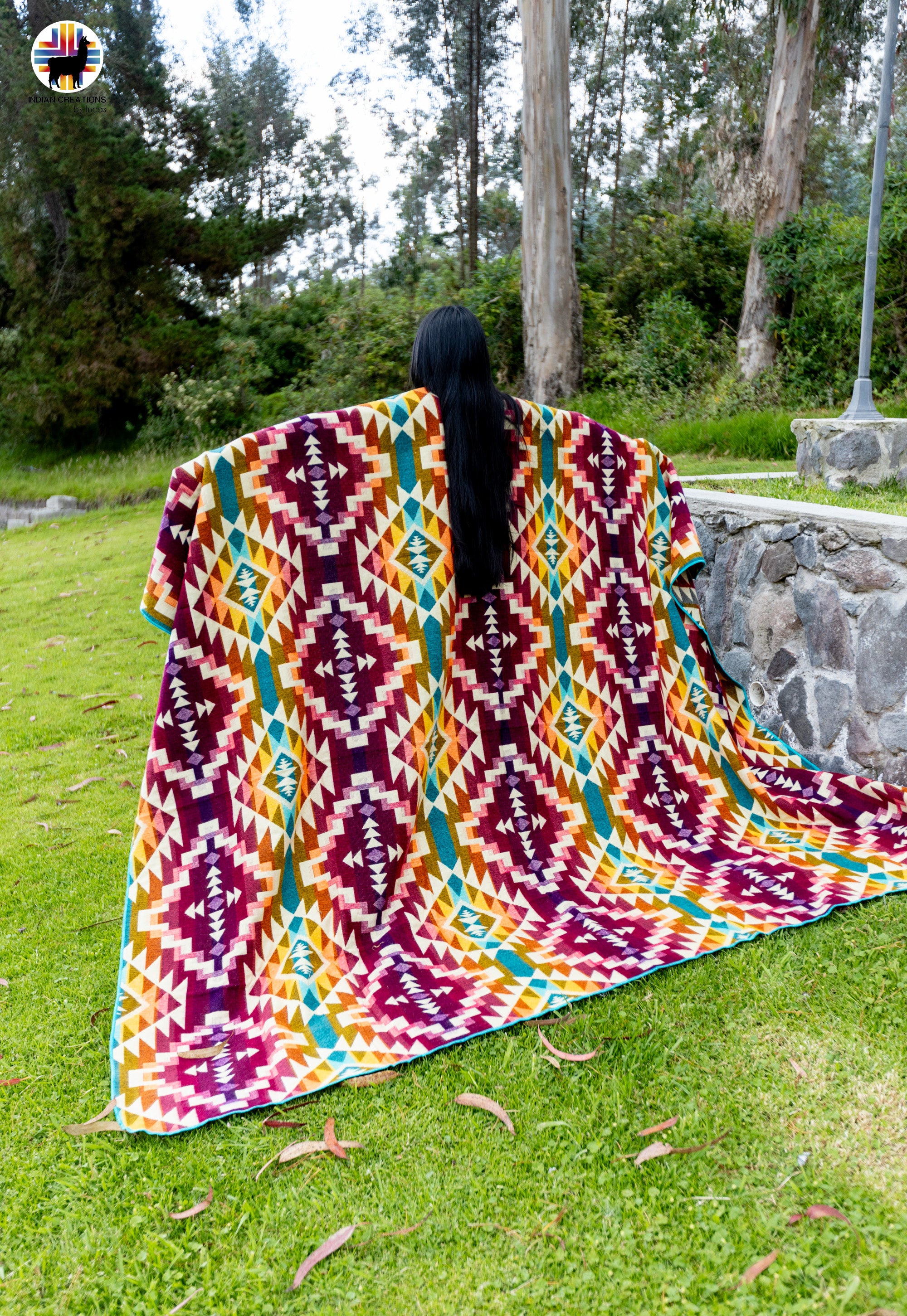 KING SIZE and Heavy-Duty Alpaca Blanket (The Seven Colors).