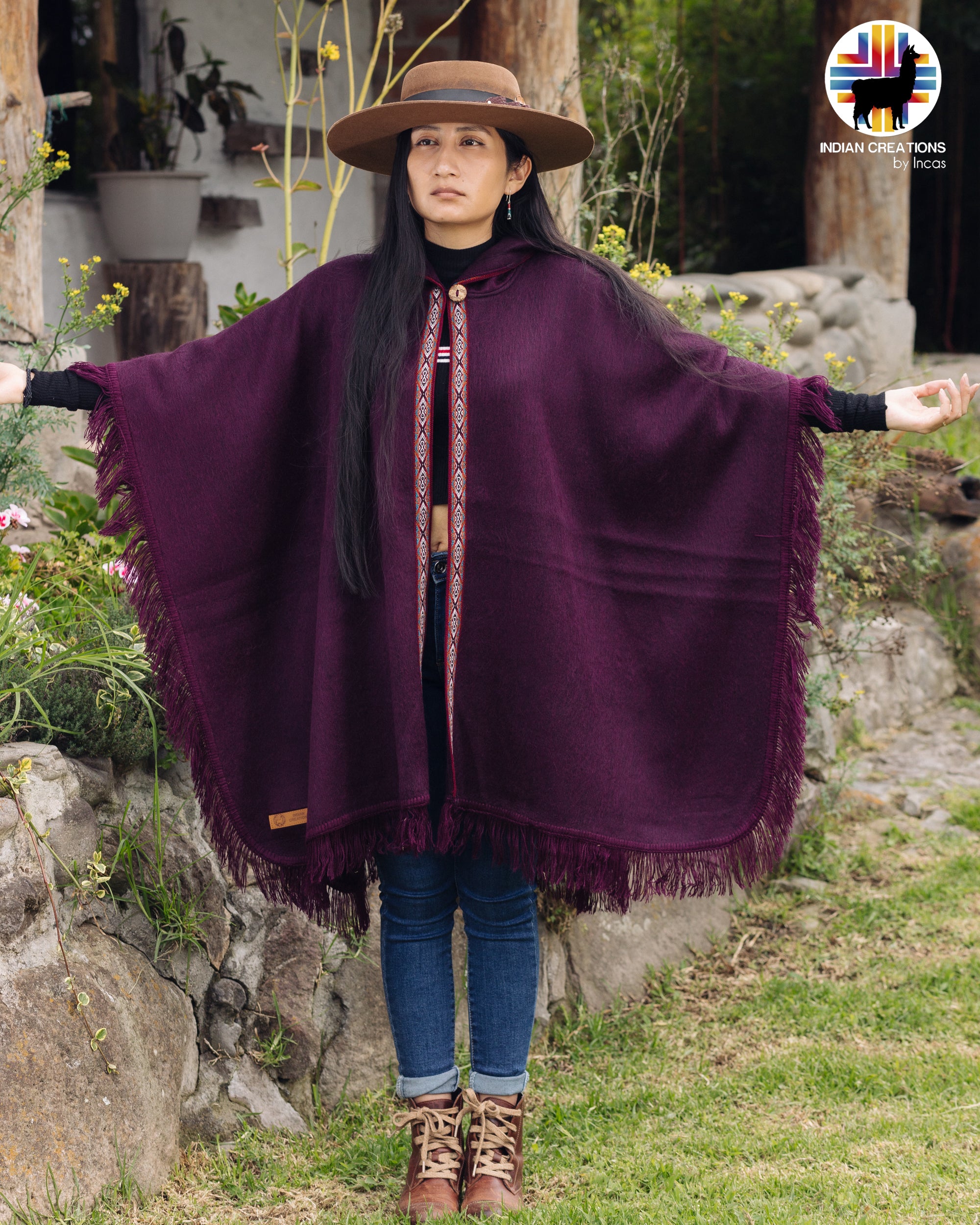 Baby Alpaca Poncho