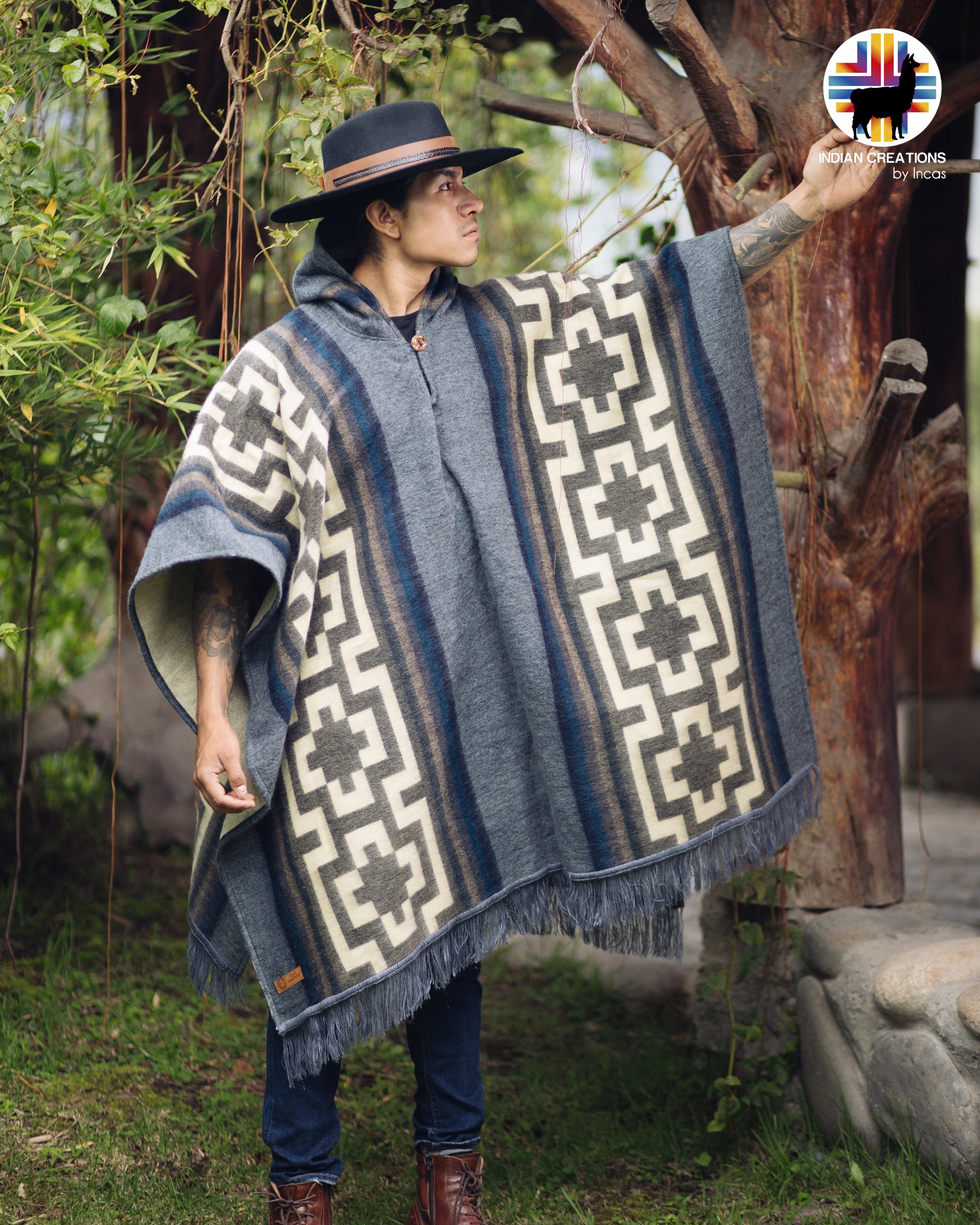 Kingbird Alpaca Poncho