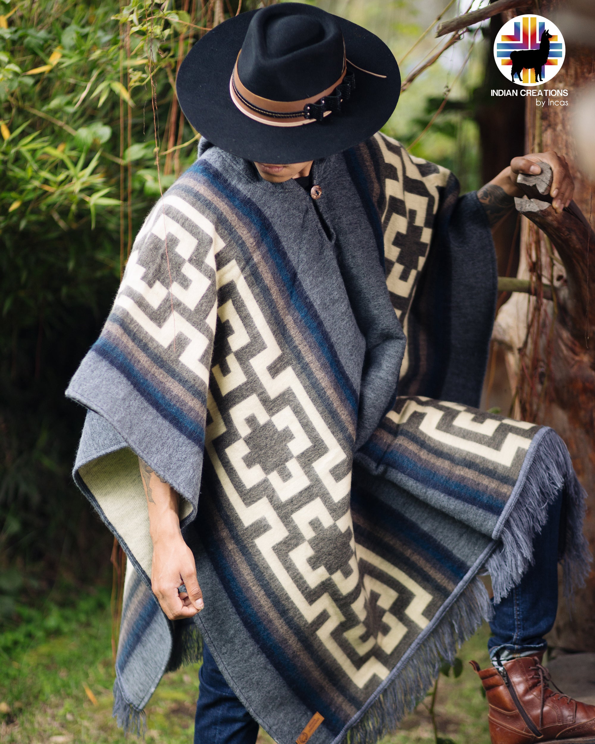 Kingbird Alpaca Poncho