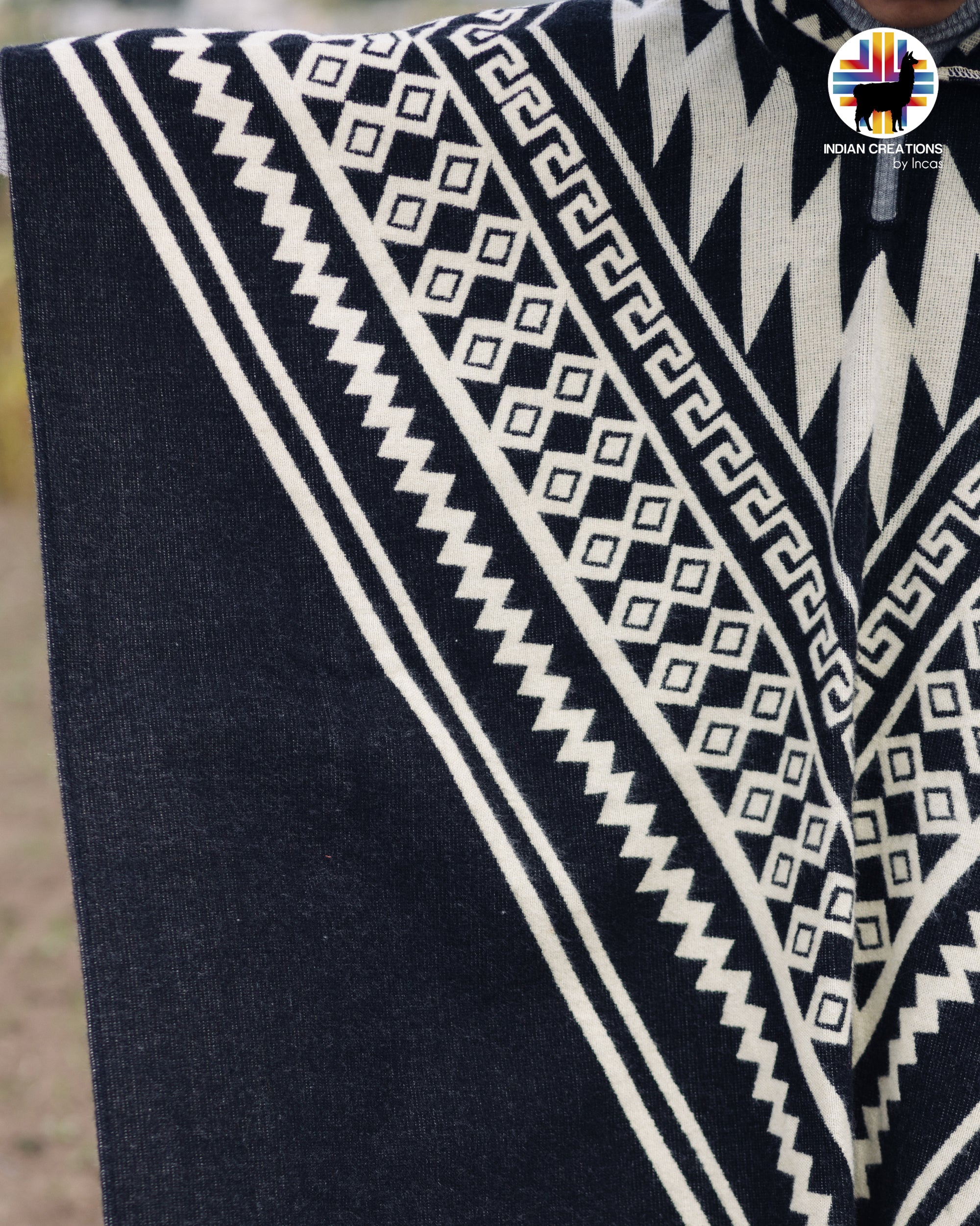 Mystic Forest II Alpaca Poncho