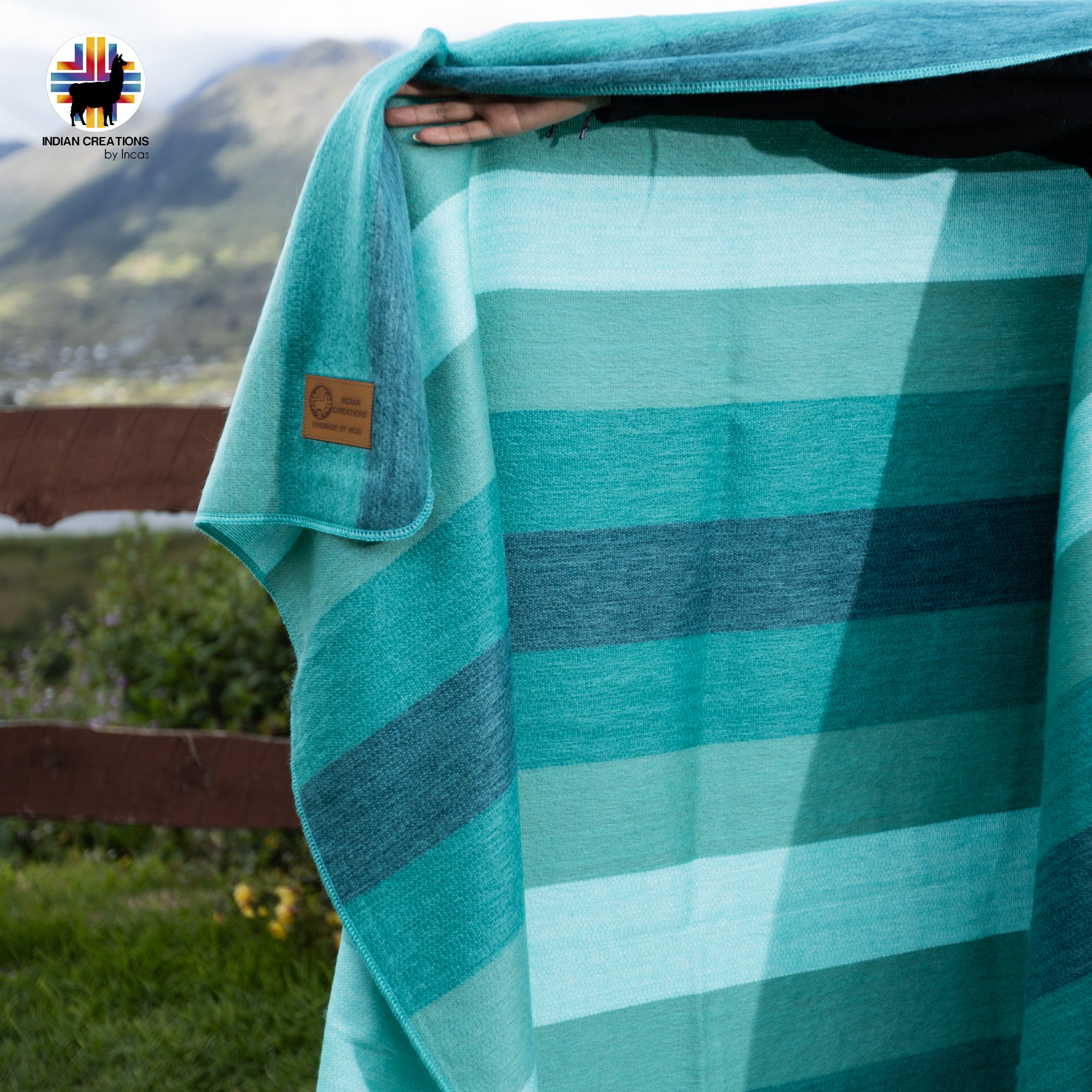 Kane Lake Baby Alpaca Wool Blanket. Lightweight.