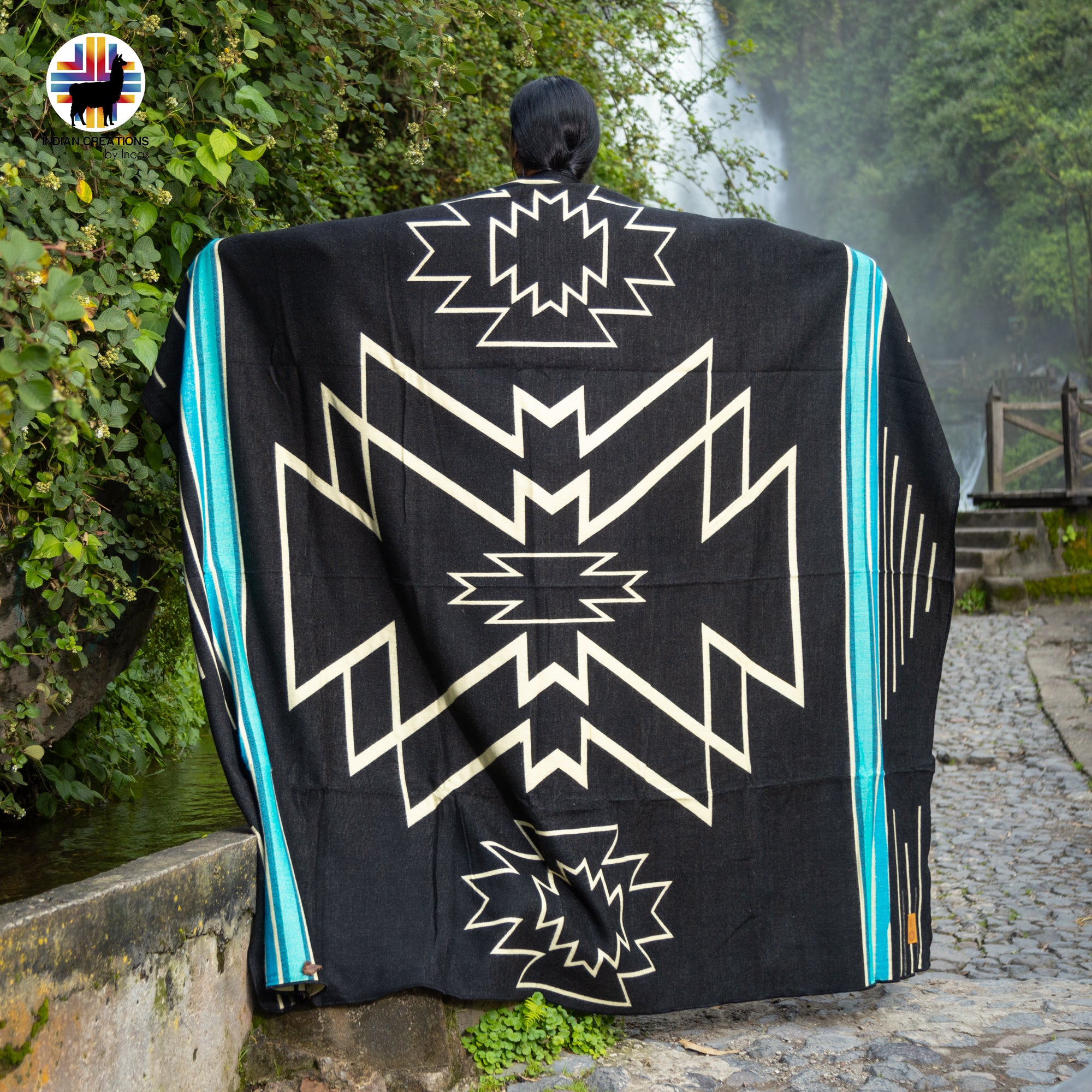 Zwartkop Handmade Alpaca Wool Blanket. Queen Size