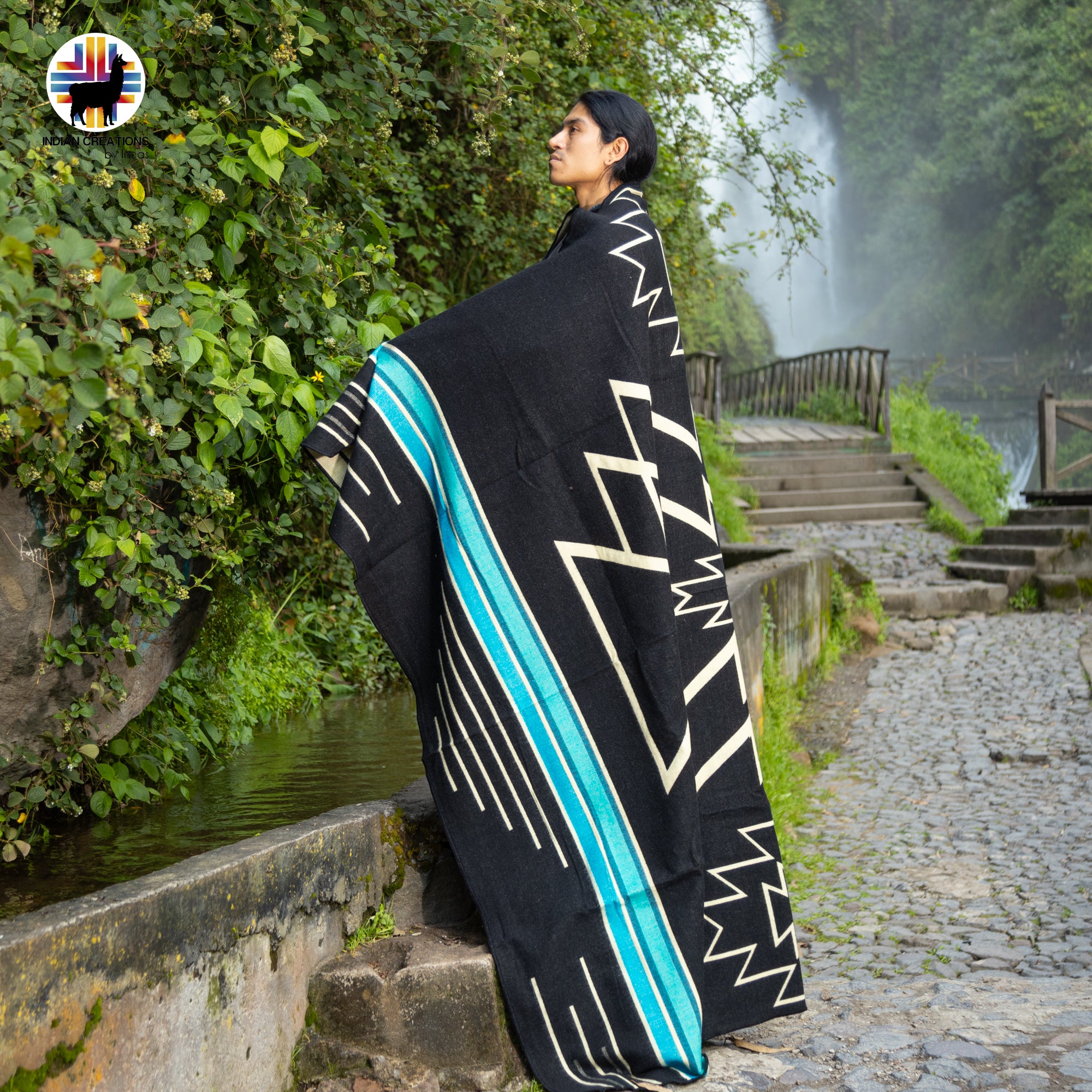 Zwartkop Handmade Alpaca Wool Blanket. Queen Size