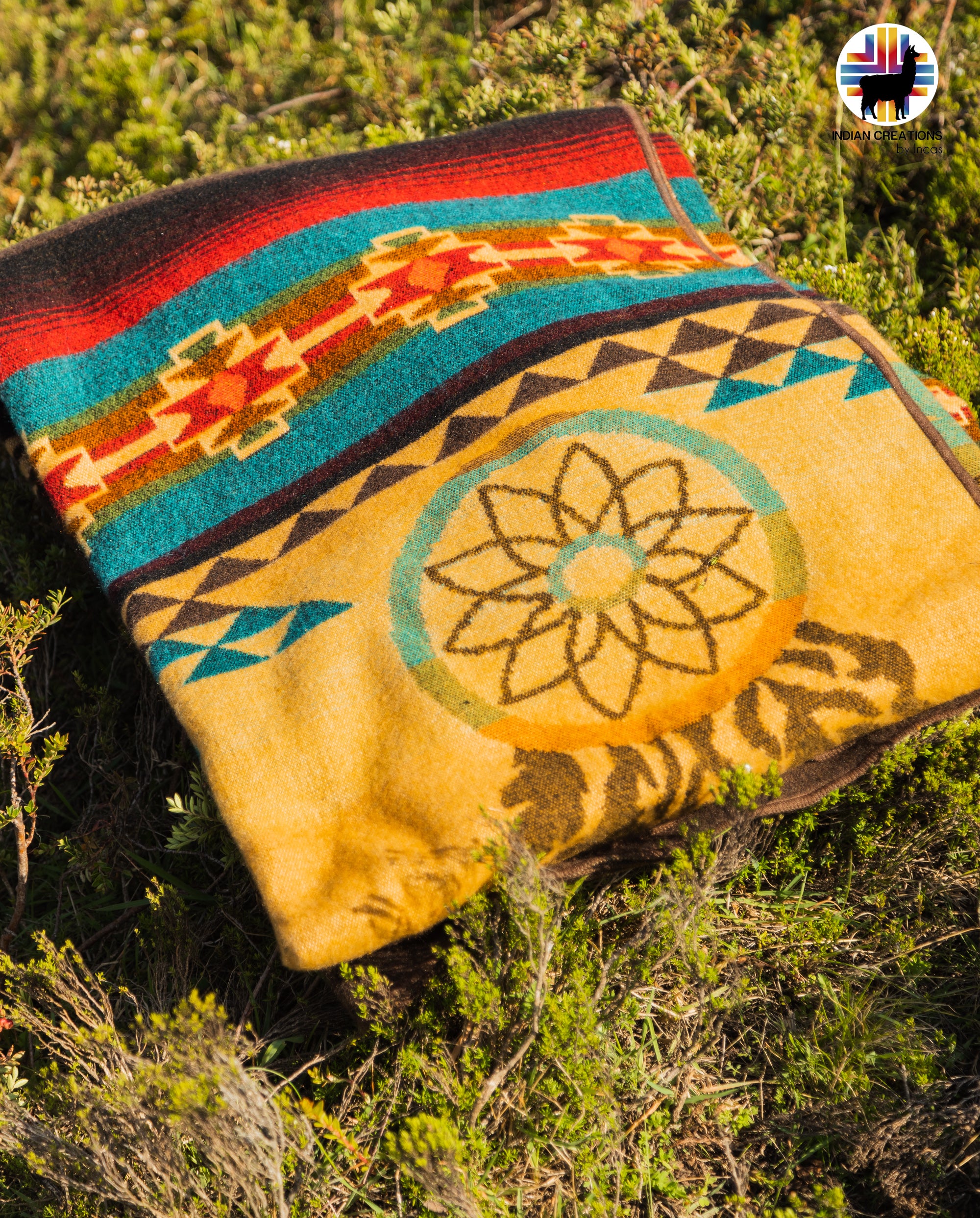 KING SIZE and Heavy-Duty Alpaca Blanket (Spirit Horse)