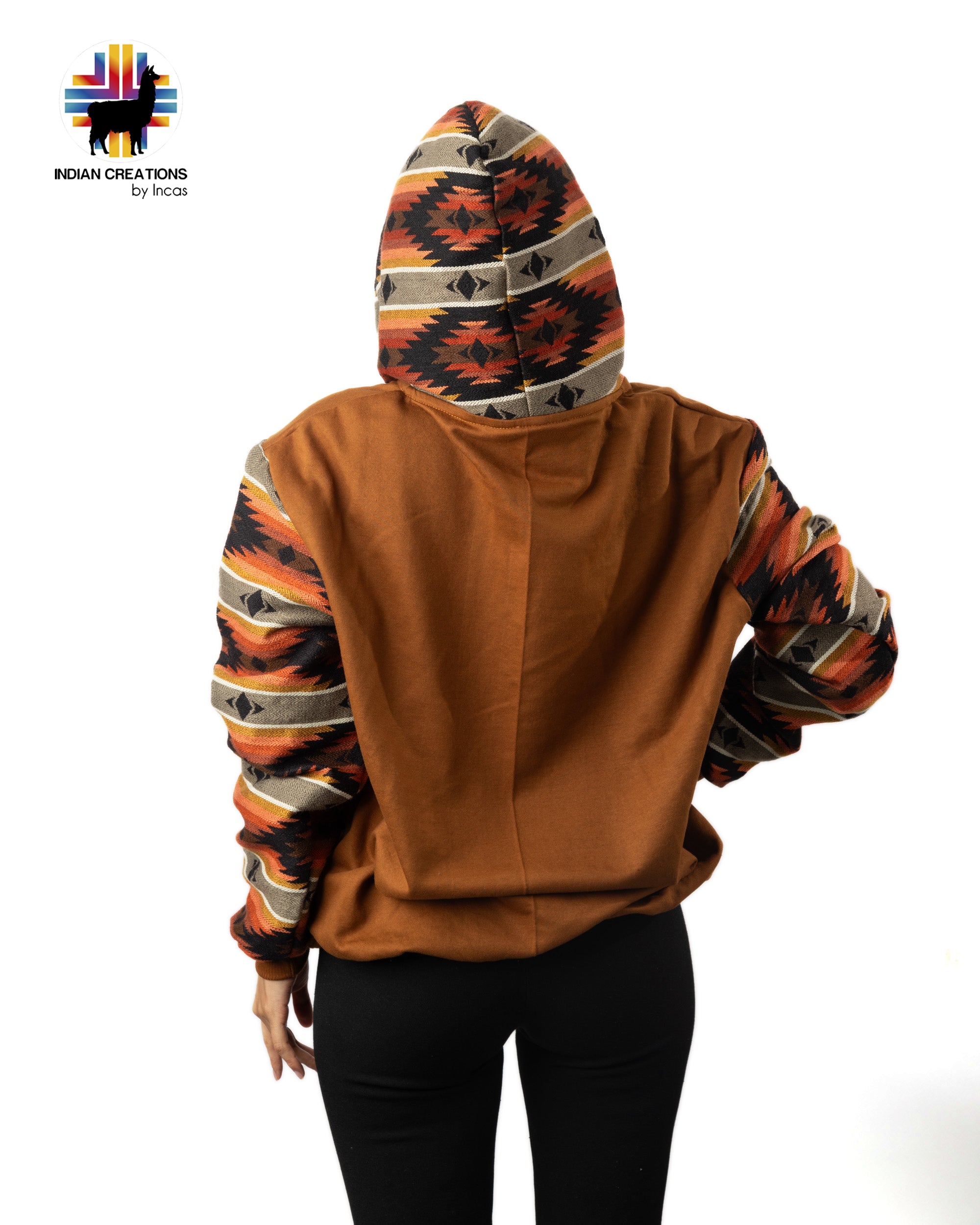 Cotton Hoodie. Handcrafted by Indigenous Hands.