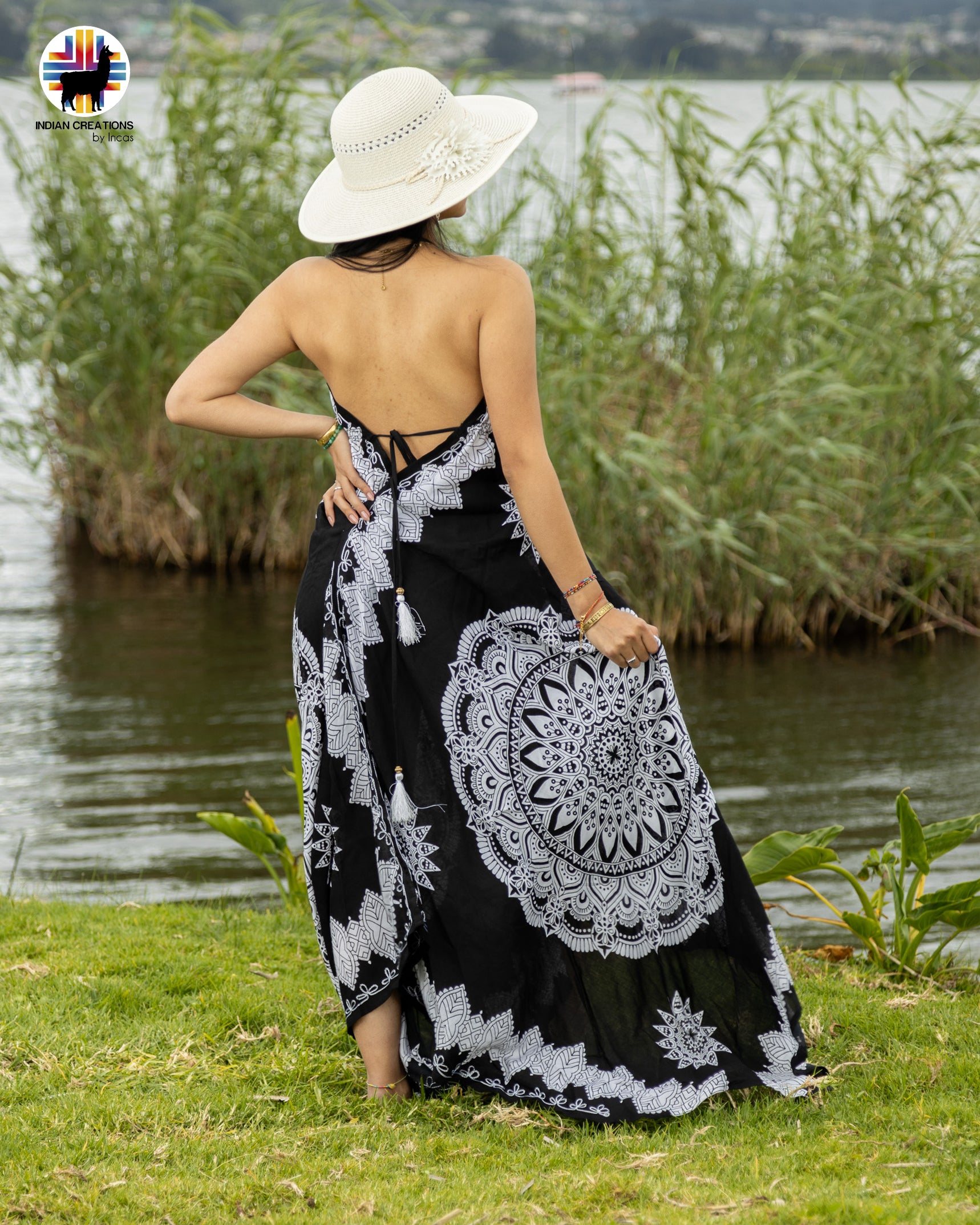Hand-embroidered Dress. Bohemian Style. Super Comfortable and breathable rayon. S/M and L/XL Machine Washable.  FREE SHIPPING!