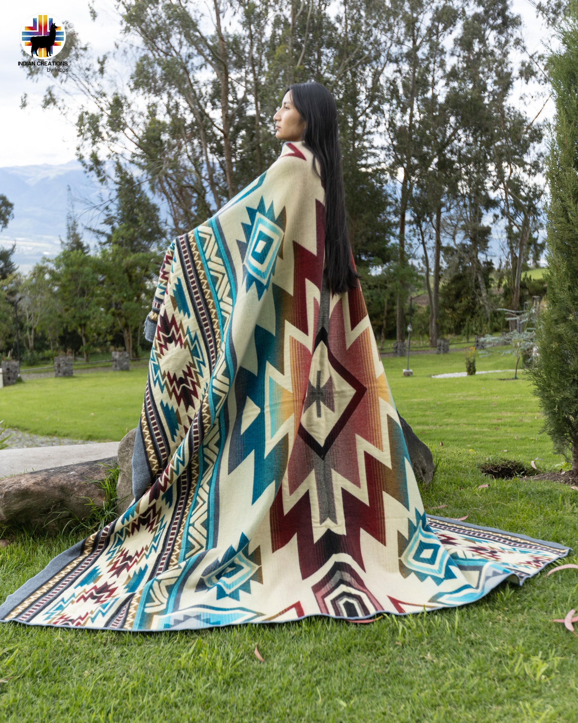The Nile Alpaca Blanket