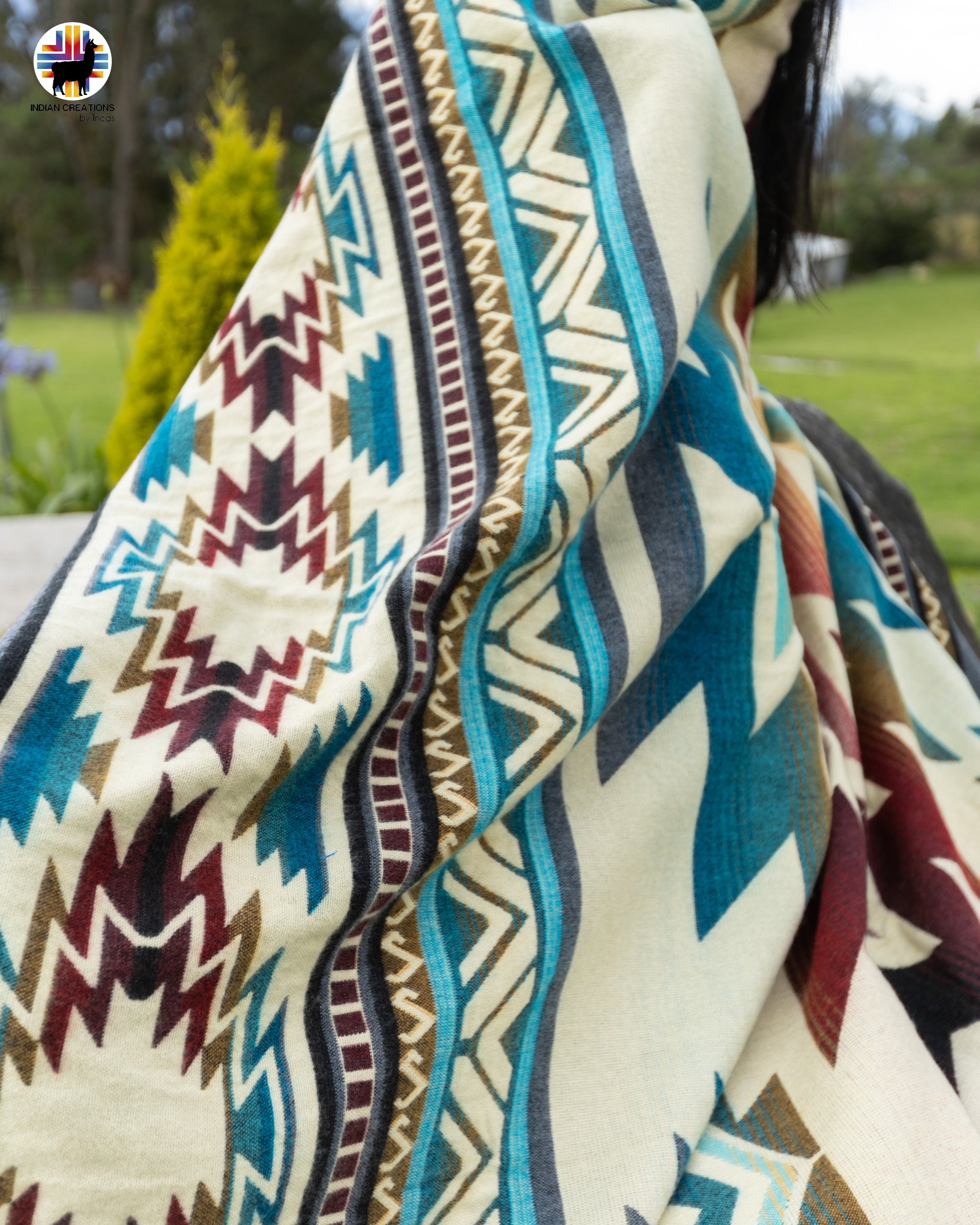 The Nile Alpaca Blanket