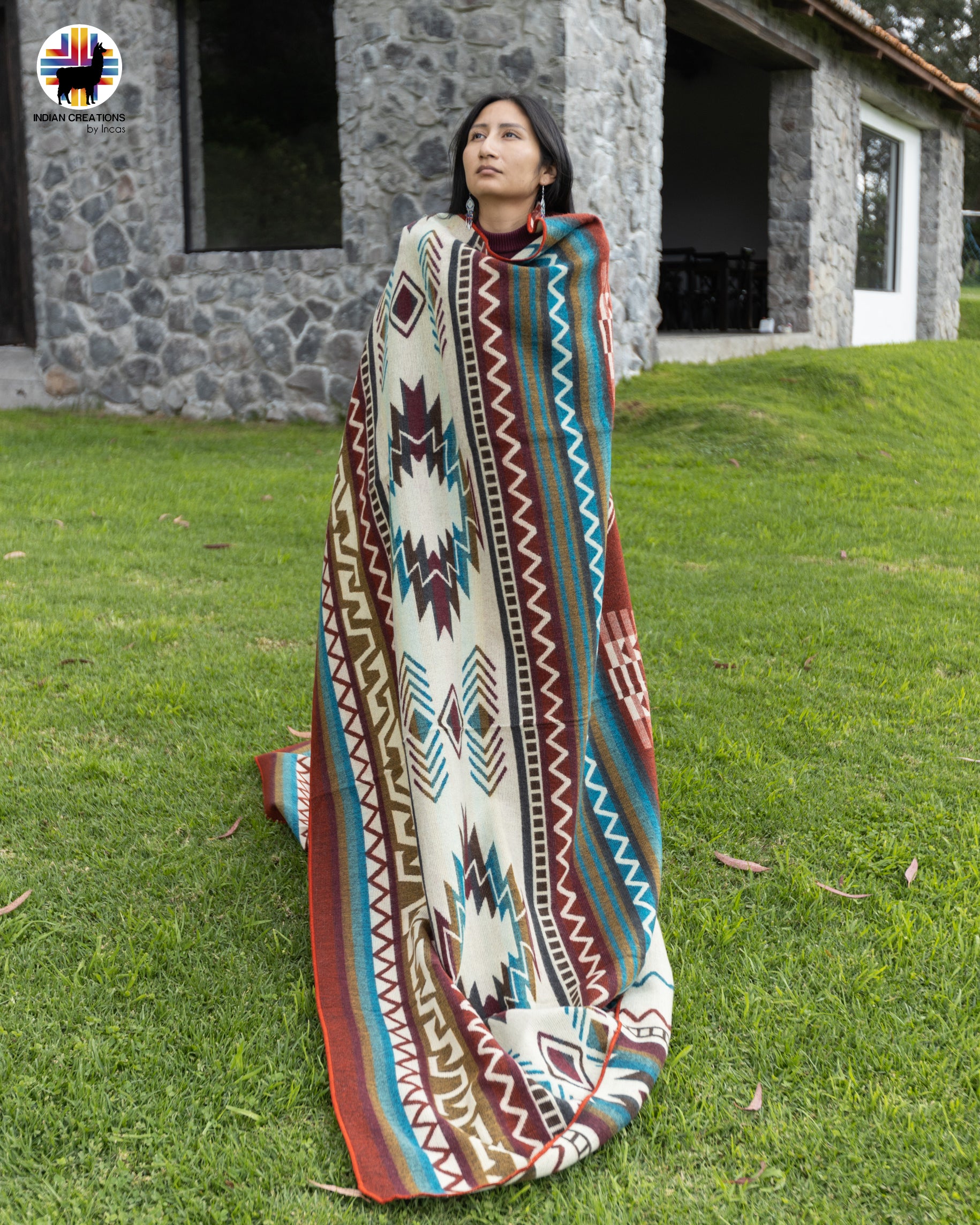 KING SIZE and Heavy-Duty Alpaca Blanket (Essential Ancient)