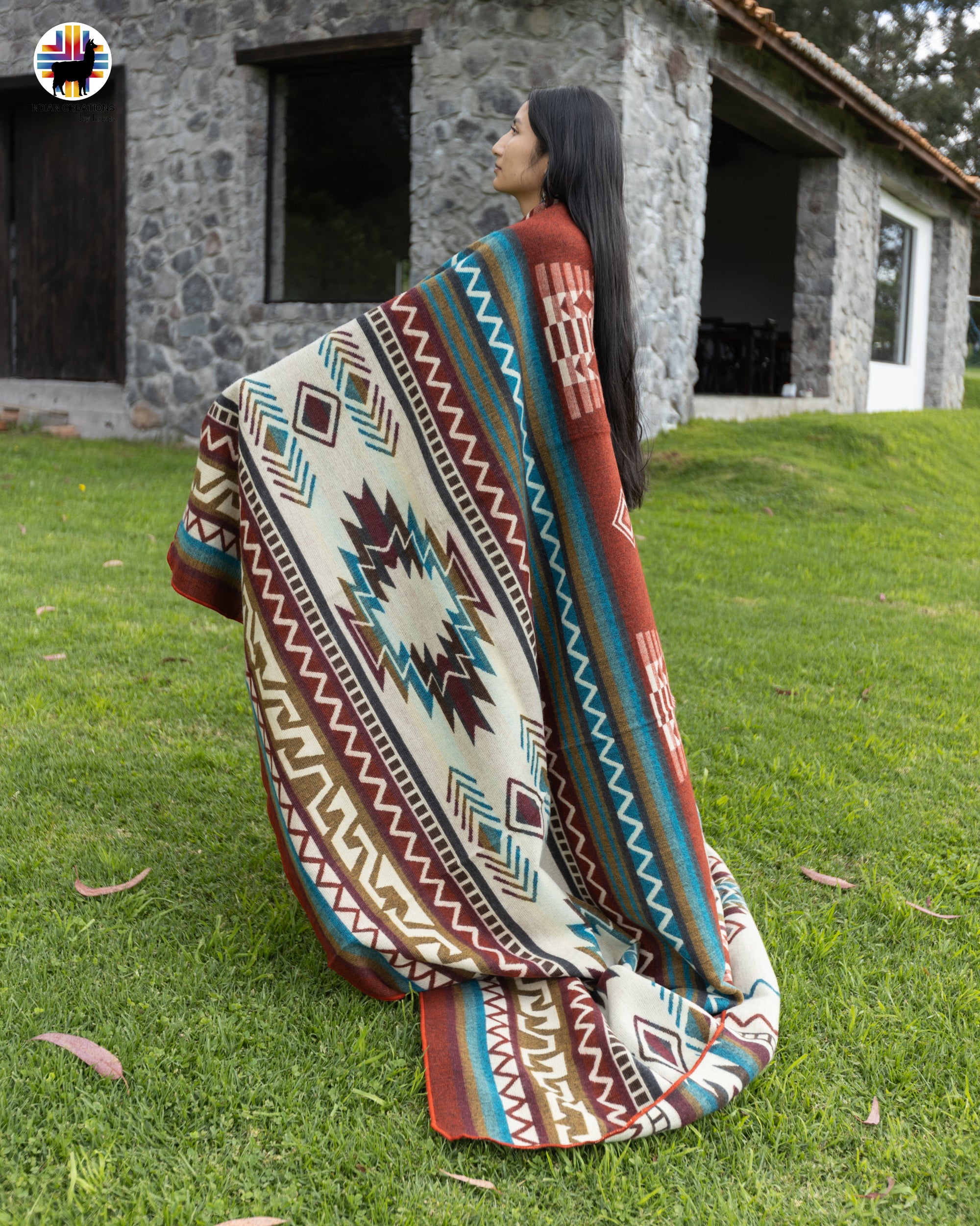 KING SIZE and Heavy-Duty Alpaca Blanket (Essential Ancient)