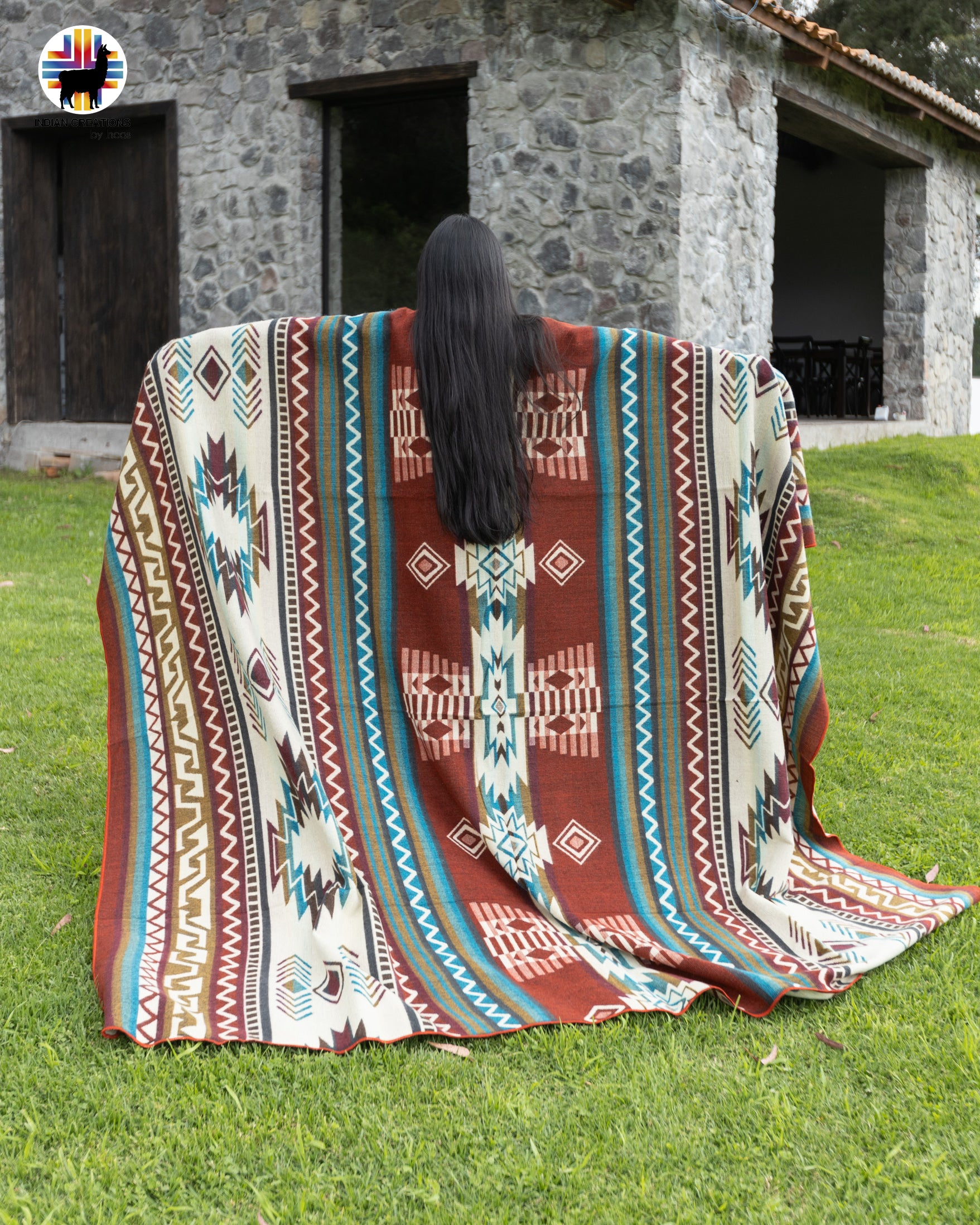 KING SIZE and Heavy-Duty Alpaca Blanket (Essential Ancient)