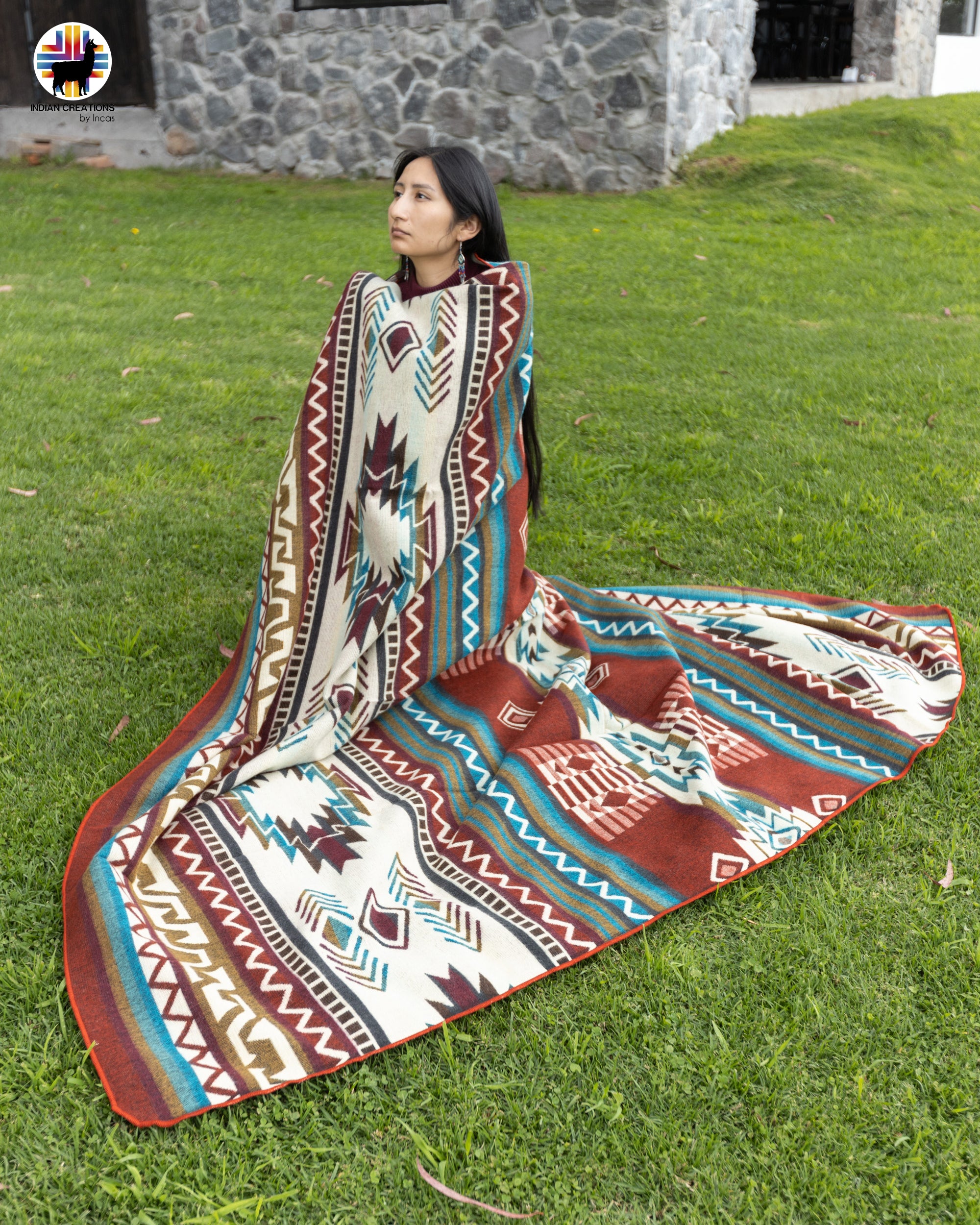 KING SIZE and Heavy-Duty Alpaca Blanket (Essential Ancient)