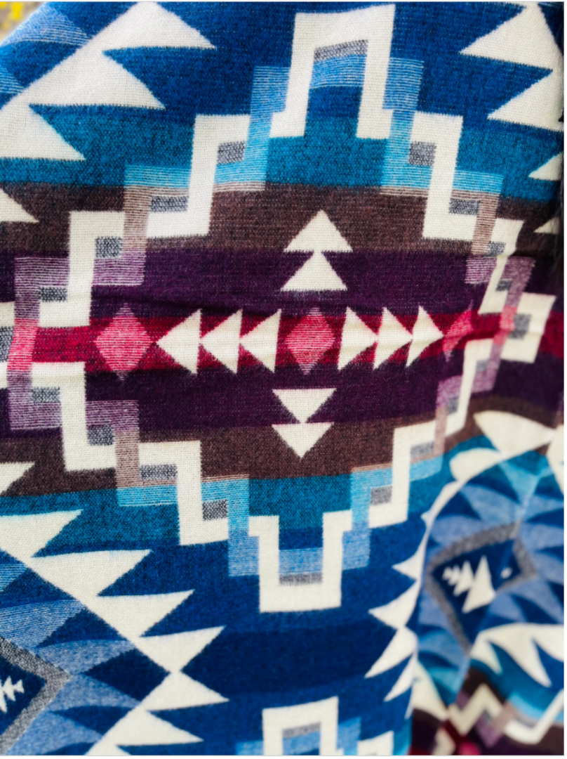 Crystal Channel Alpaca Blanket