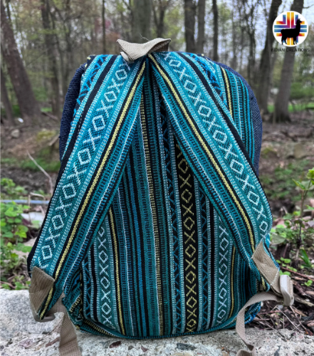 Wondrous Mushroom Backpack. Tie-dye Backpack