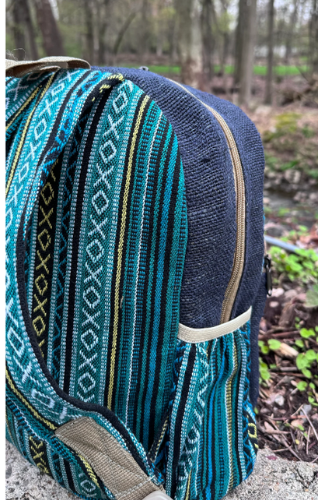 Wondrous Mushroom Backpack. Tie-dye Backpack