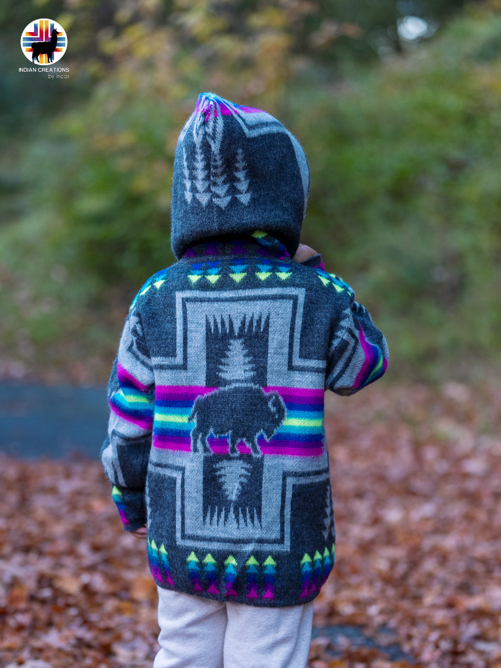 Buffalo Dreams Handmade Native Alpaca Toddlers/Kids Jacket