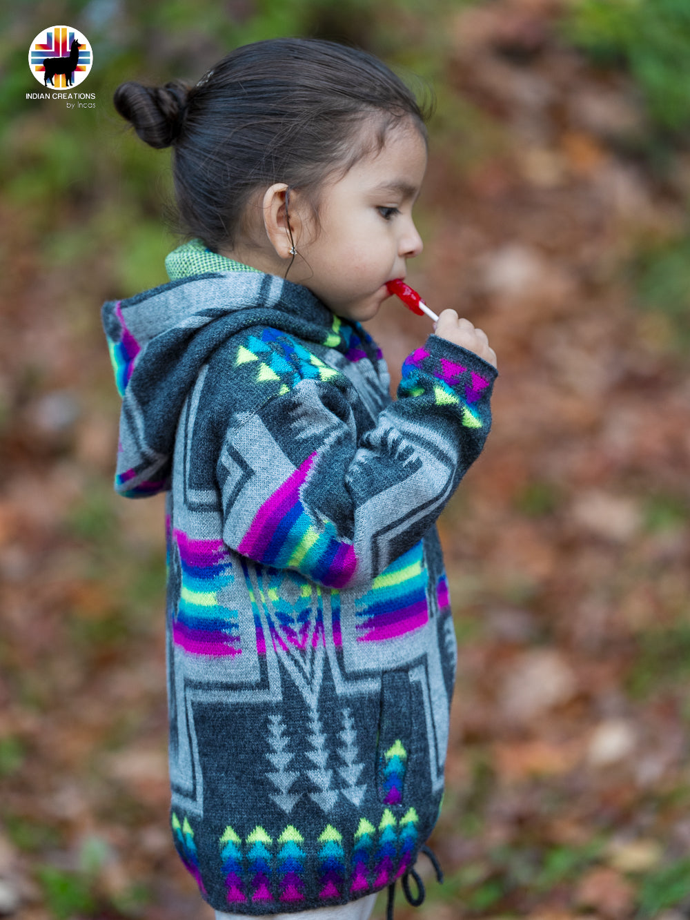 Buffalo Dreams Handmade Native Alpaca Toddlers/Kids Jacket