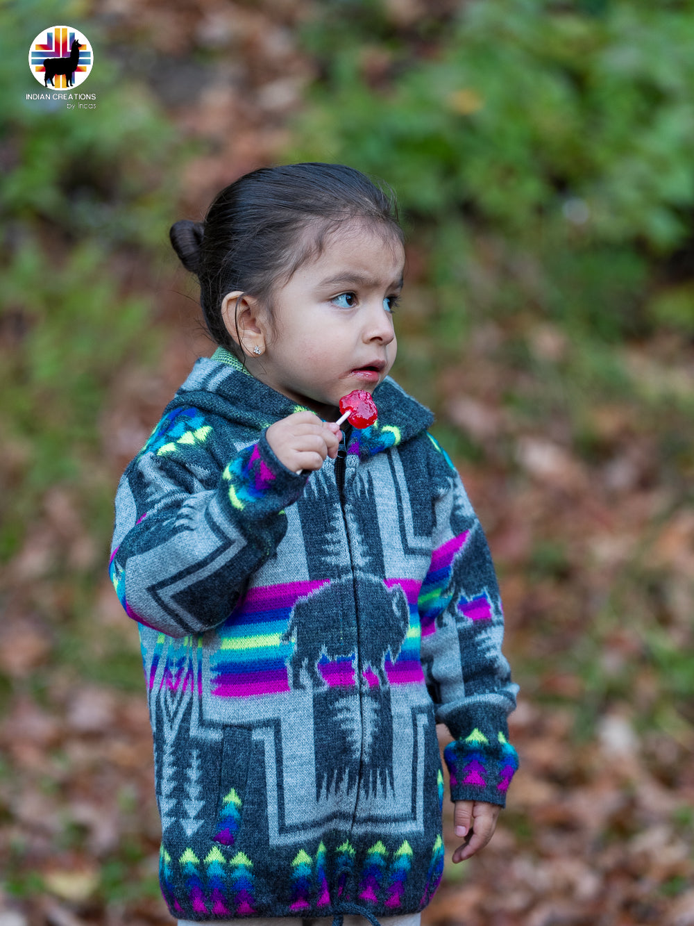 Buffalo Dreams Handmade Native Alpaca Toddlers/Kids Jacket