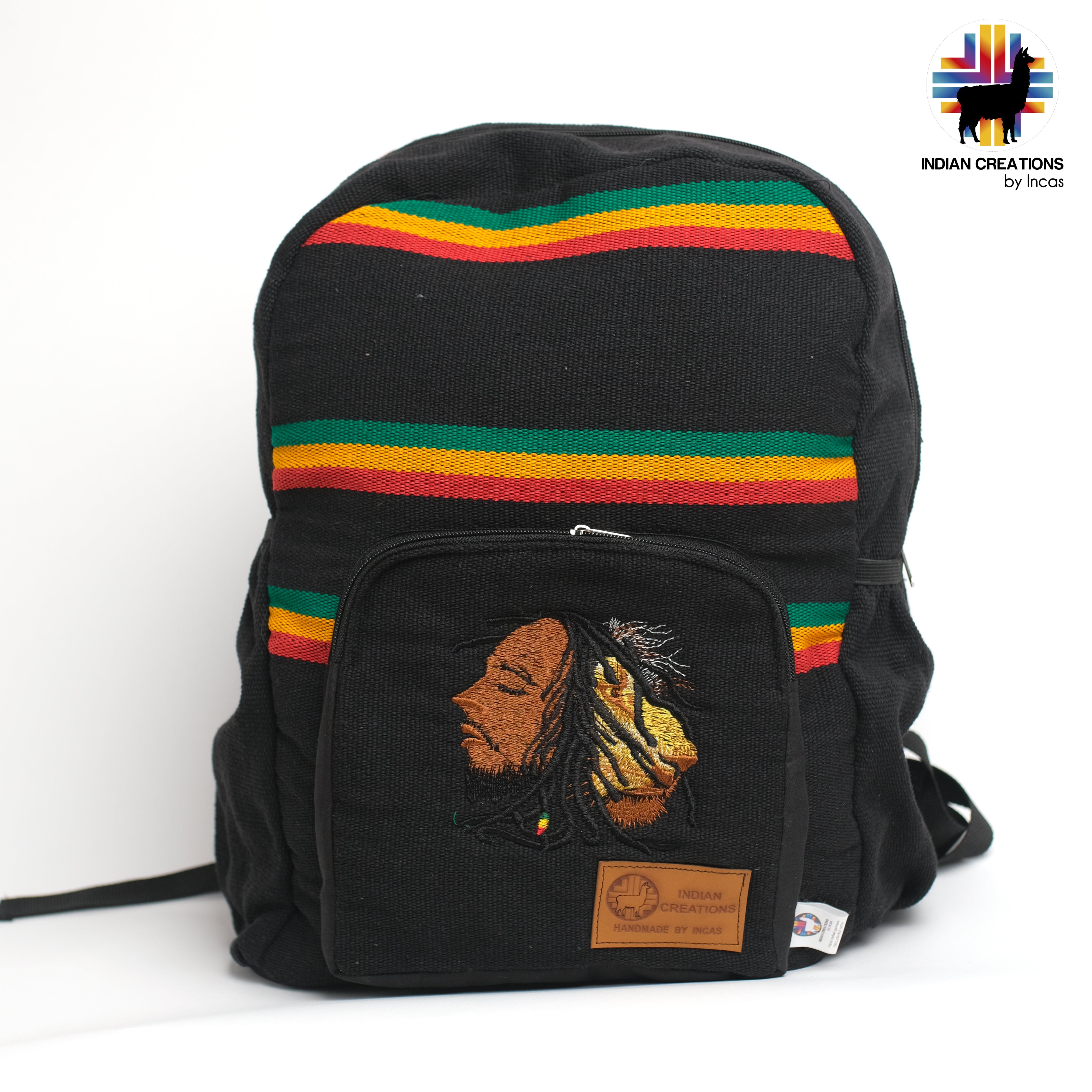 Rasta Flag Handmade Backpack