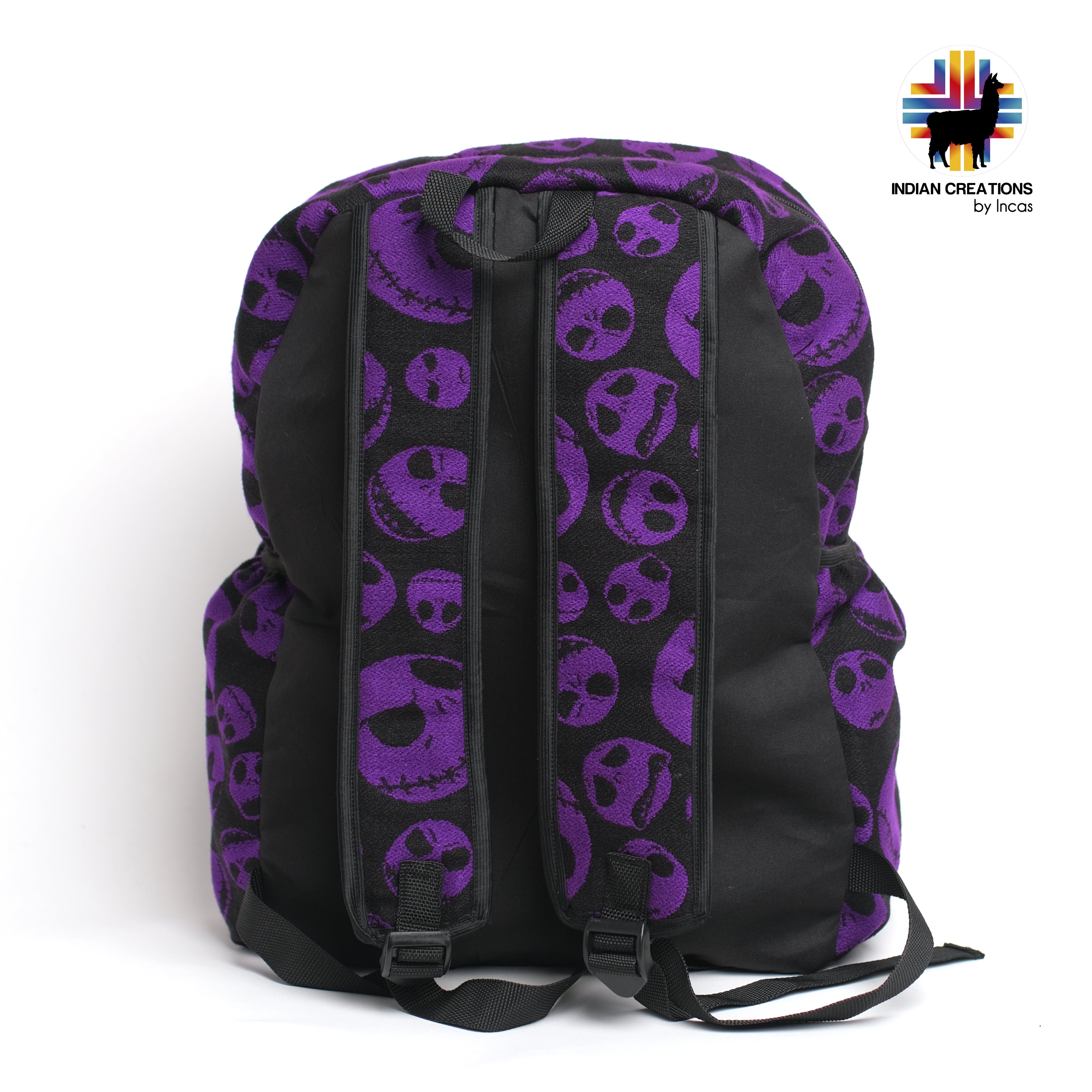Violet Jack Skelligton Handmade backpack