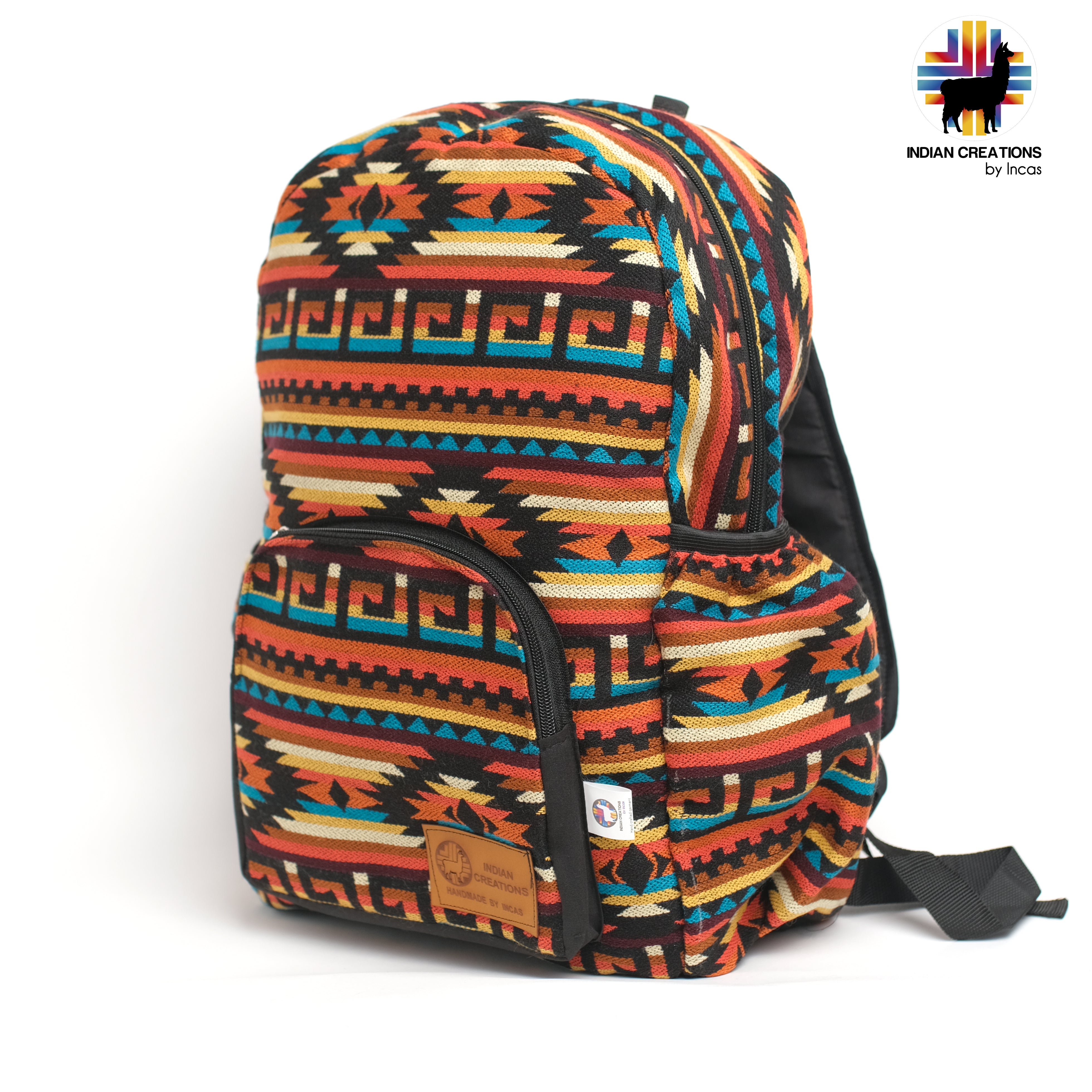 Sunrise Lake Handmade Backpack