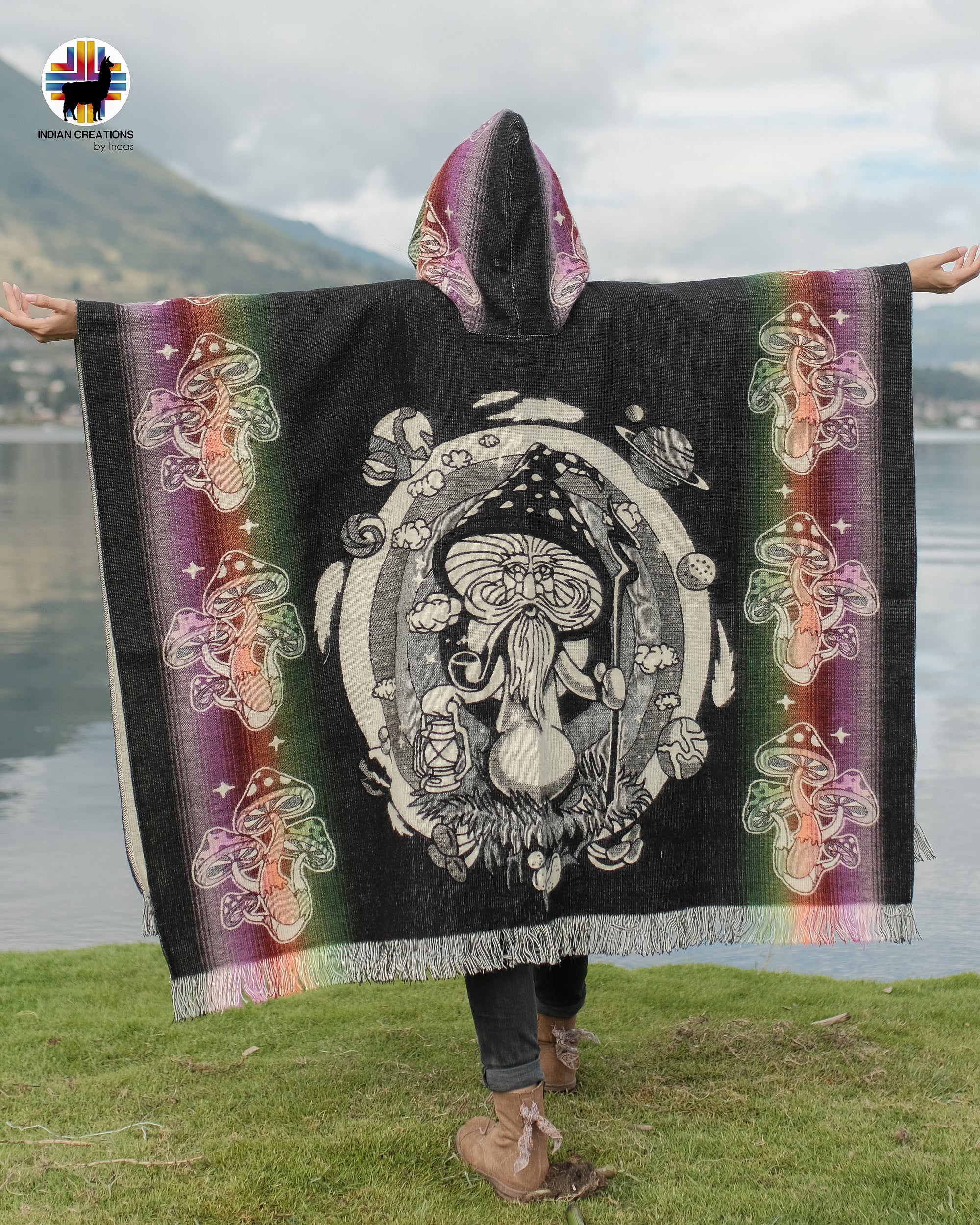 Elven Wizard Alpaca Poncho