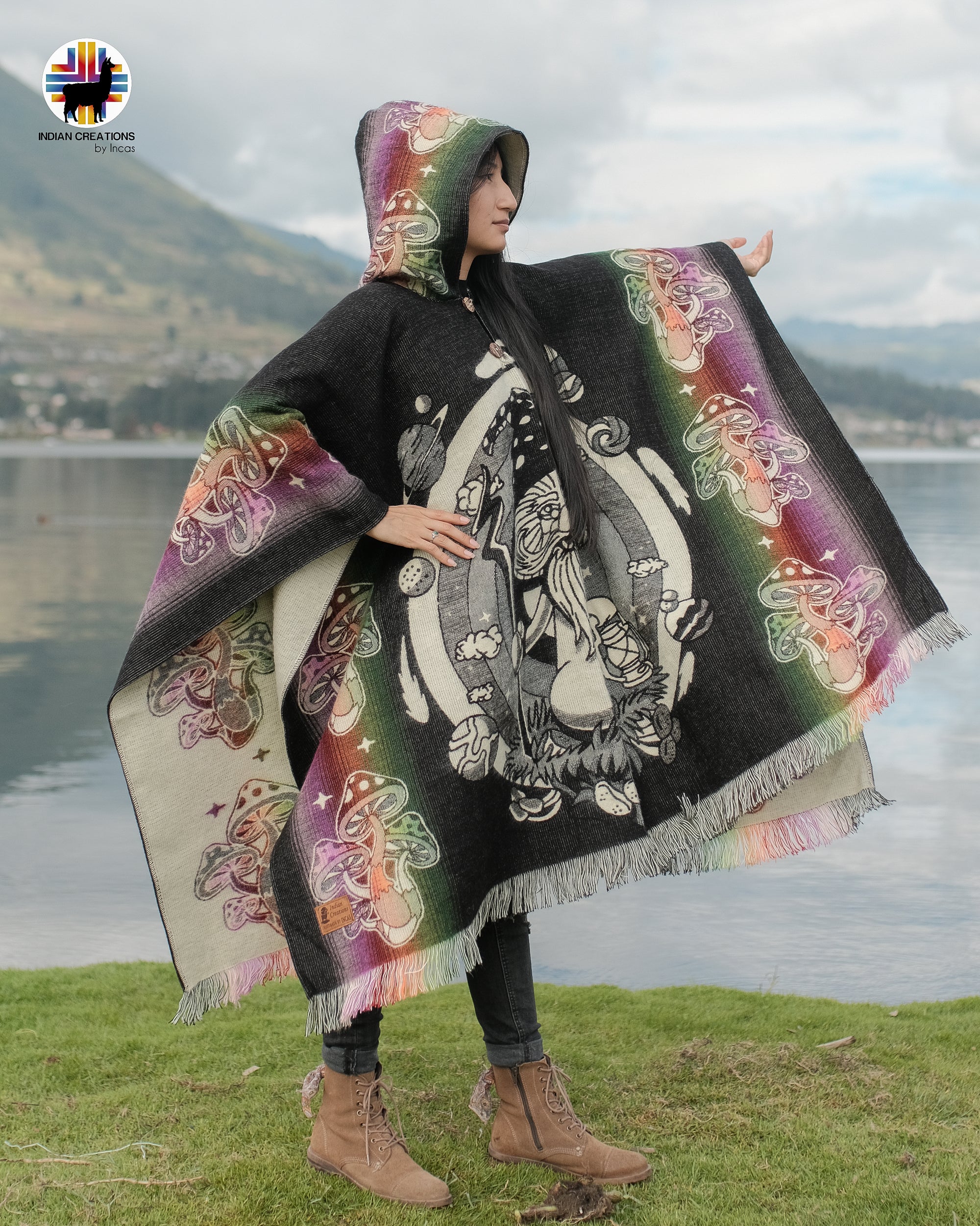 Elven Wizard Alpaca Poncho