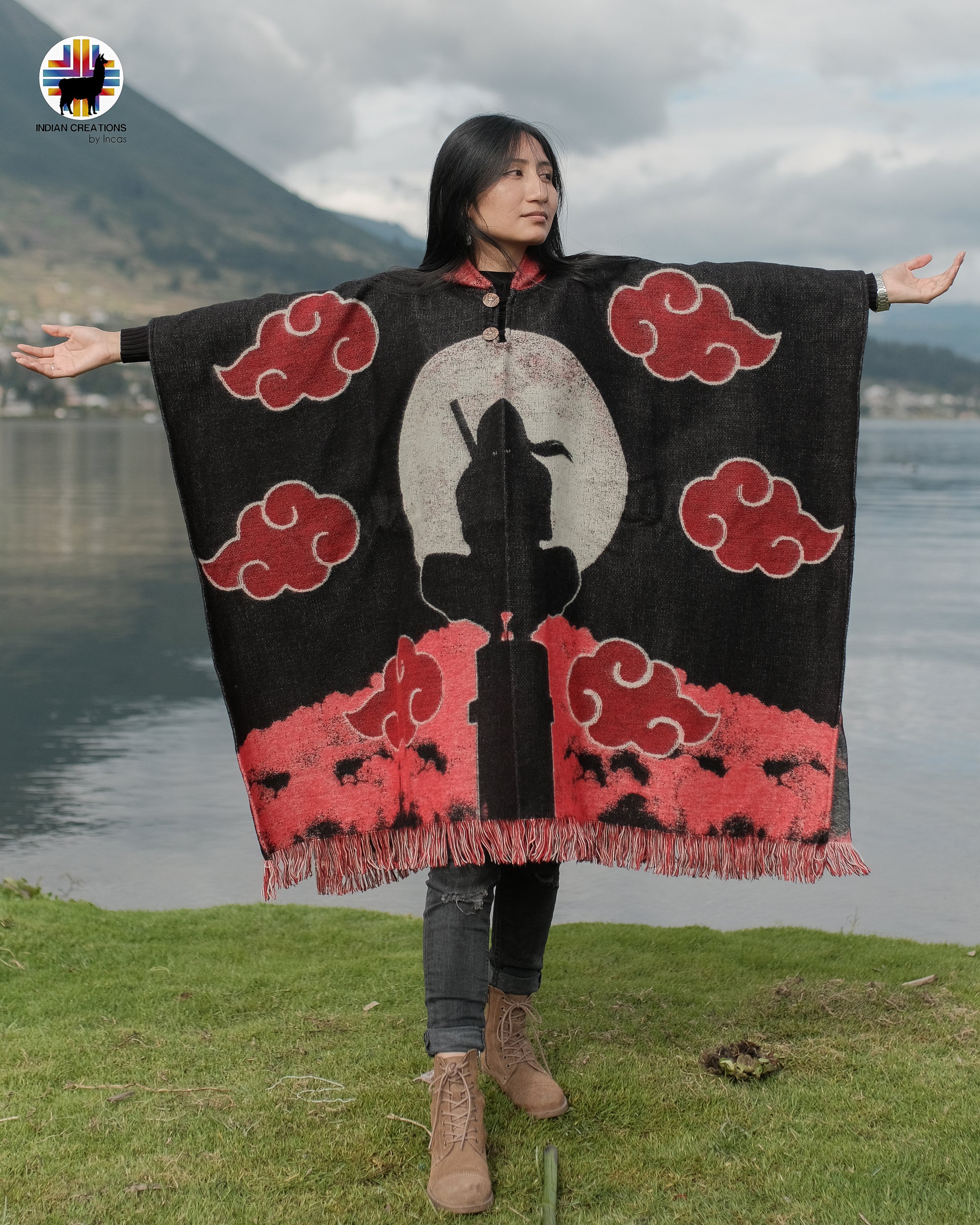 Itachi Uchiha Alpaca Poncho