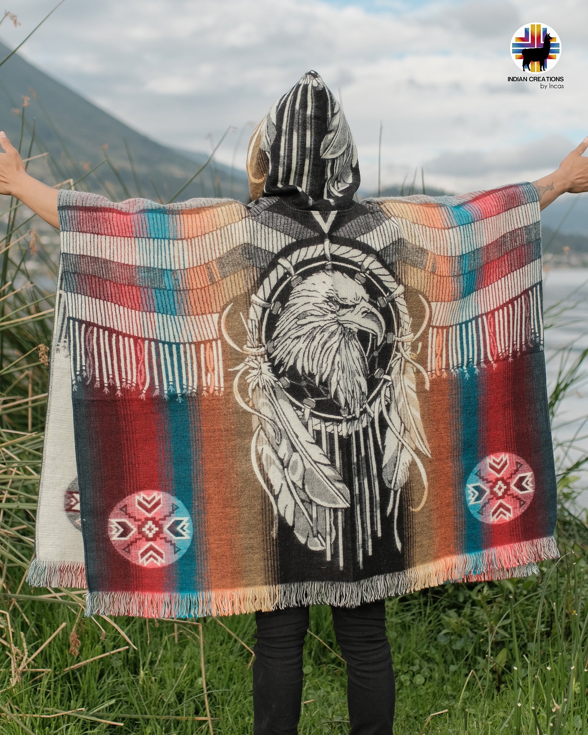 Eagle Dreams Alpaca Poncho