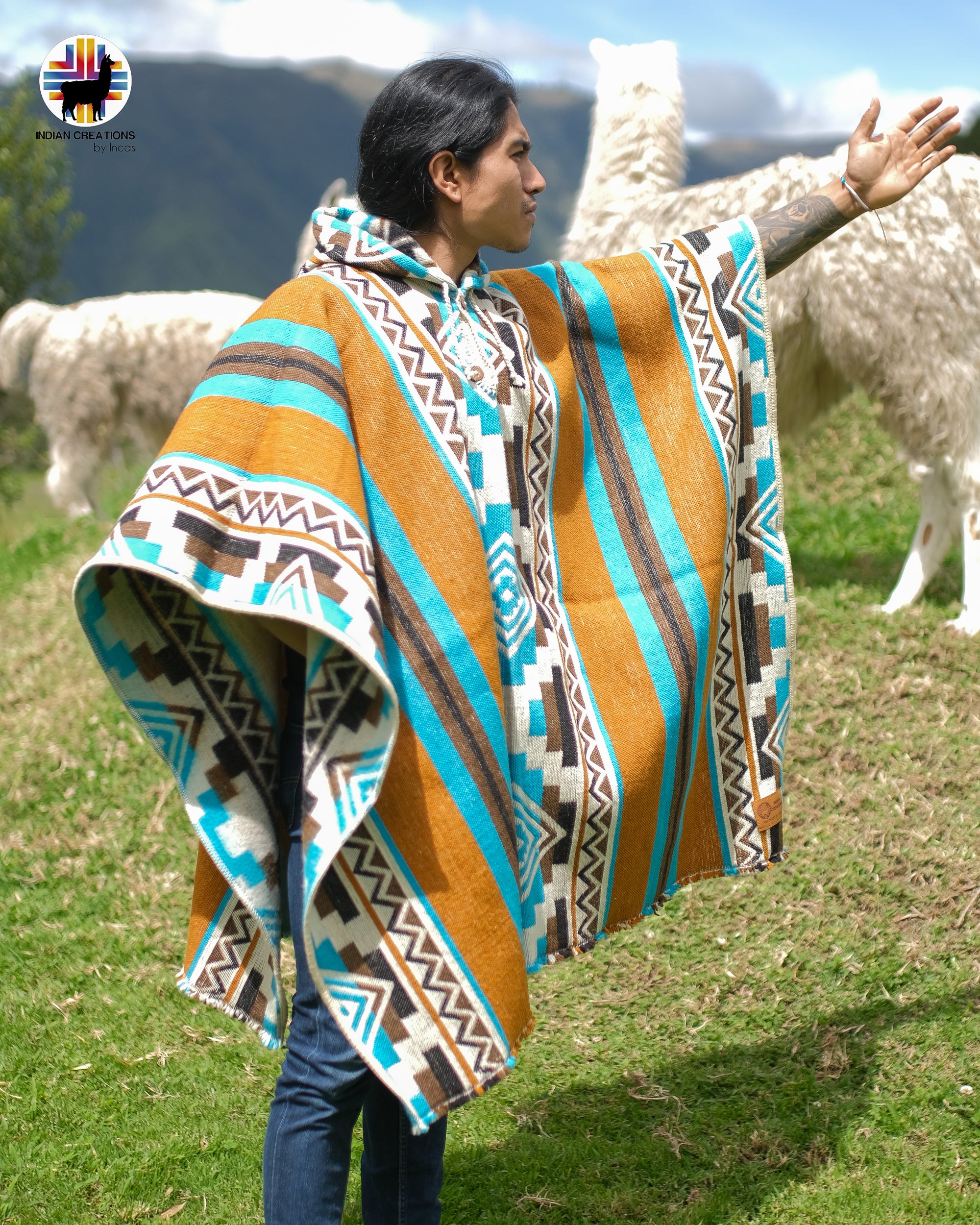 Tasman Island Wool Poncho