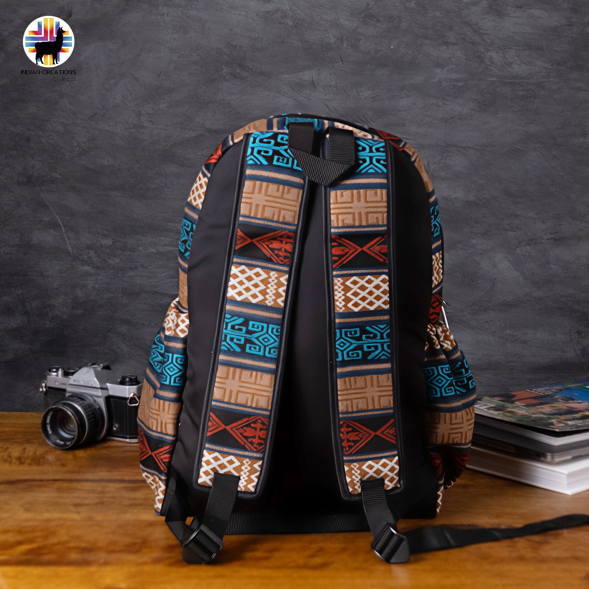 Handmade Backpack (Wolf Vibes) Exclusive Design. Lightweight. Unique, accessible.