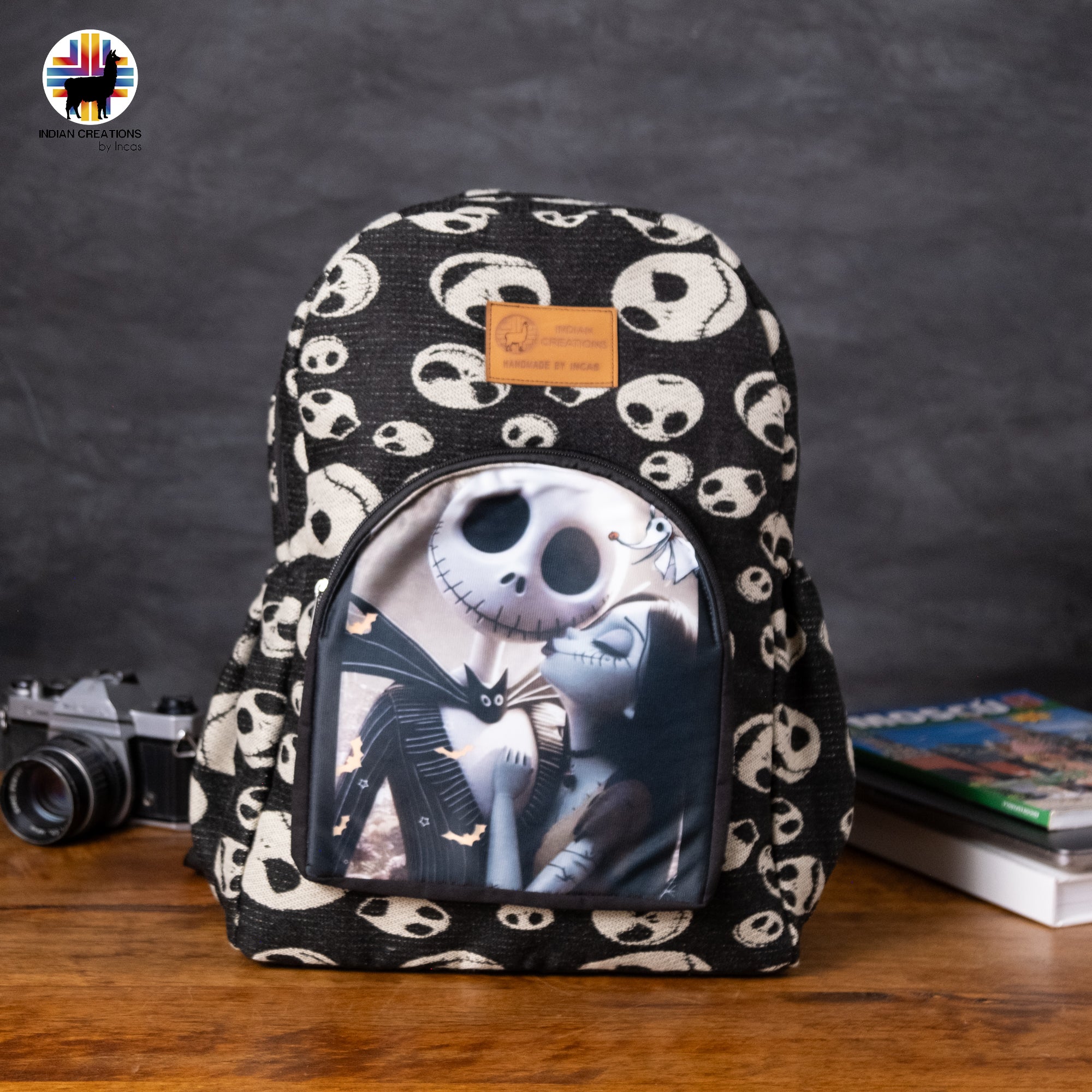 Handmade Backpack (Nightmare Love) Exclusive Design. Lightweight. Unique, accessible.