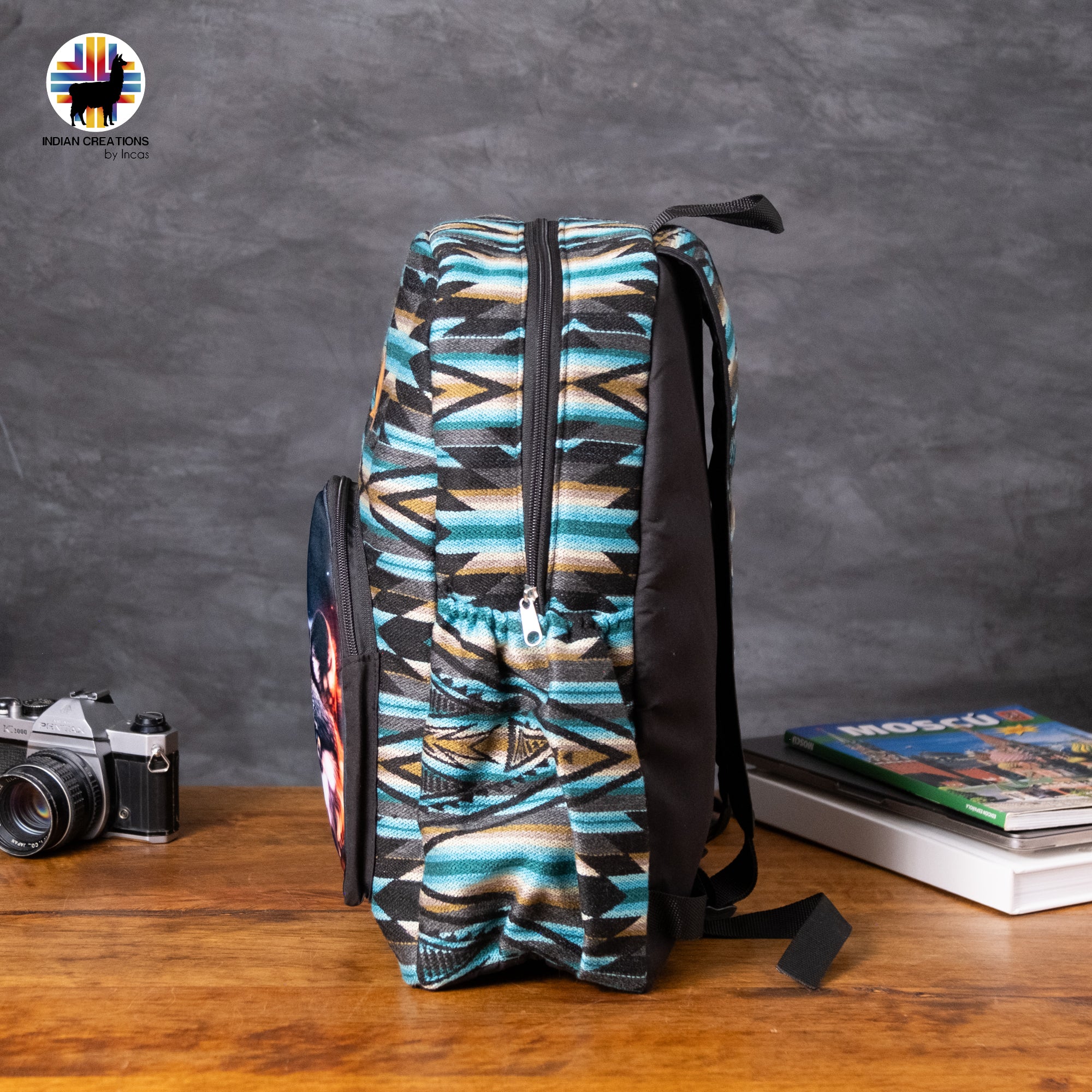 Handmade Backpack (Spiritual Connection) Exclusive Design. Lightweight. Unique, accessible.