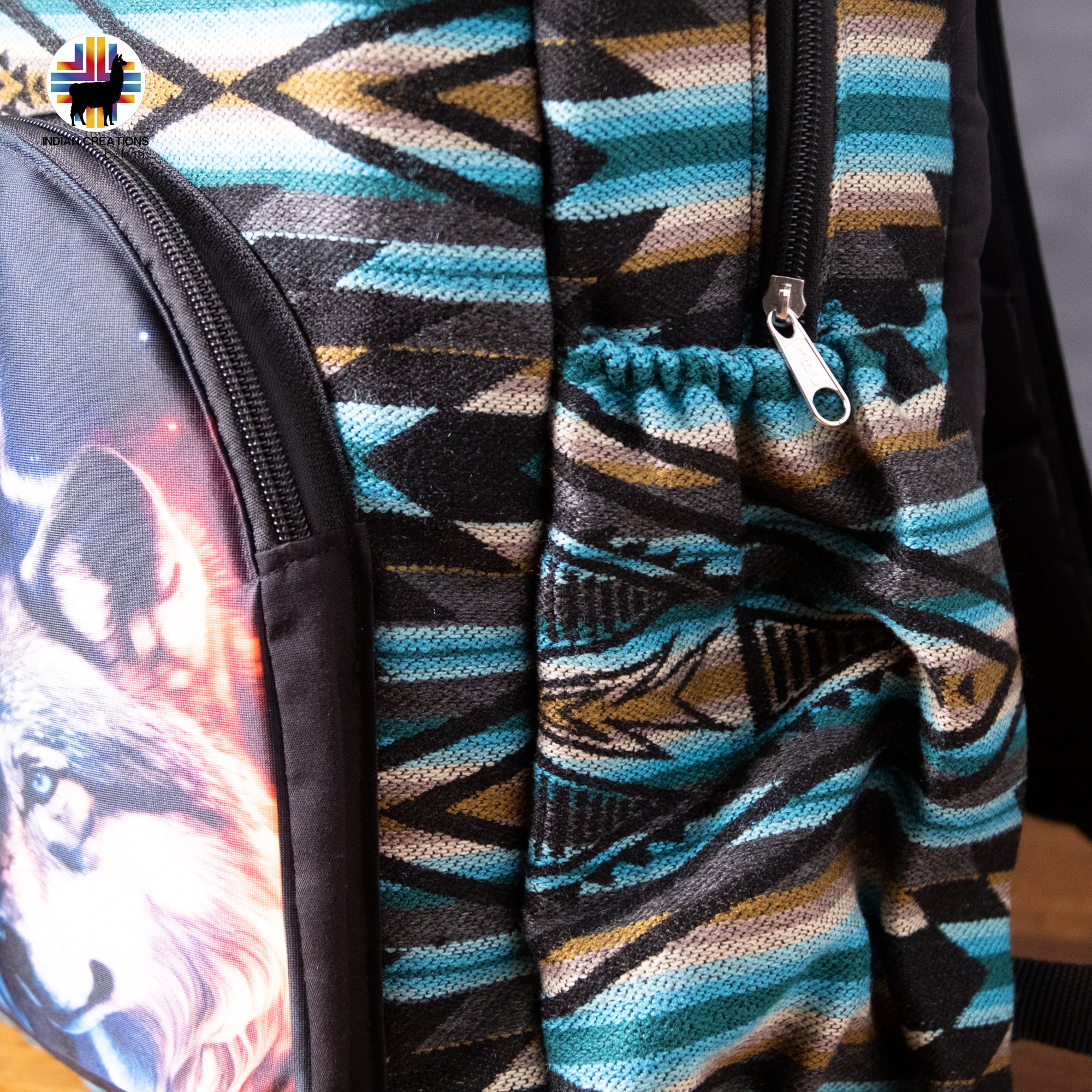 Handmade Backpack (Spiritual Connection) Exclusive Design. Lightweight. Unique, accessible.