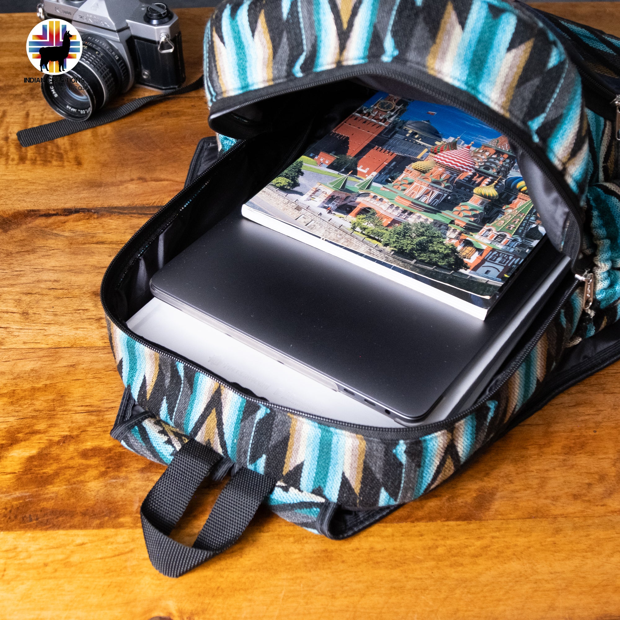 Handmade Backpack (Spiritual Connection) Exclusive Design. Lightweight. Unique, accessible.