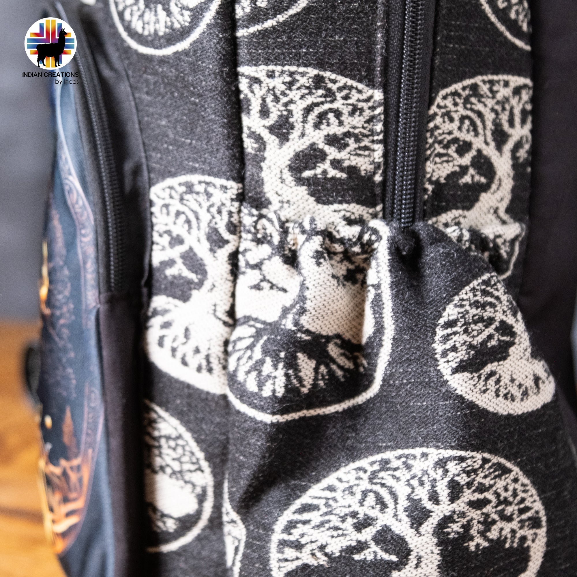 Handmade Backpack (Tree Of Life) Exclusive Design. Lightweight. Unique, accessible.