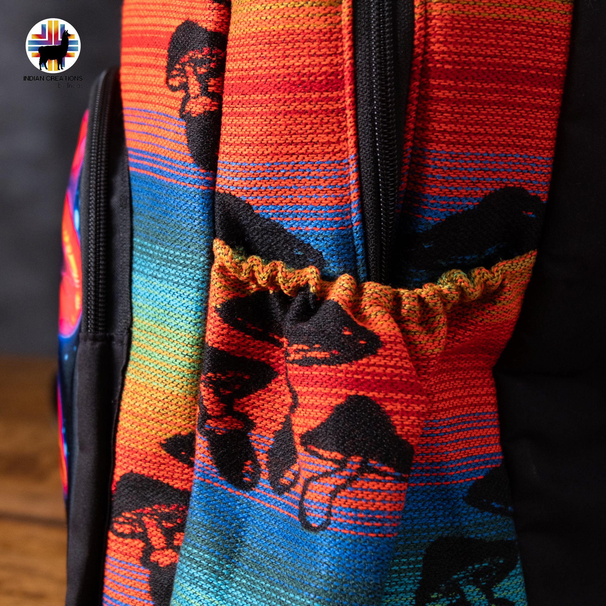 Handmade Backpack (Zoantharia) Exclusive Design. Lightweight. Unique, accessible.
