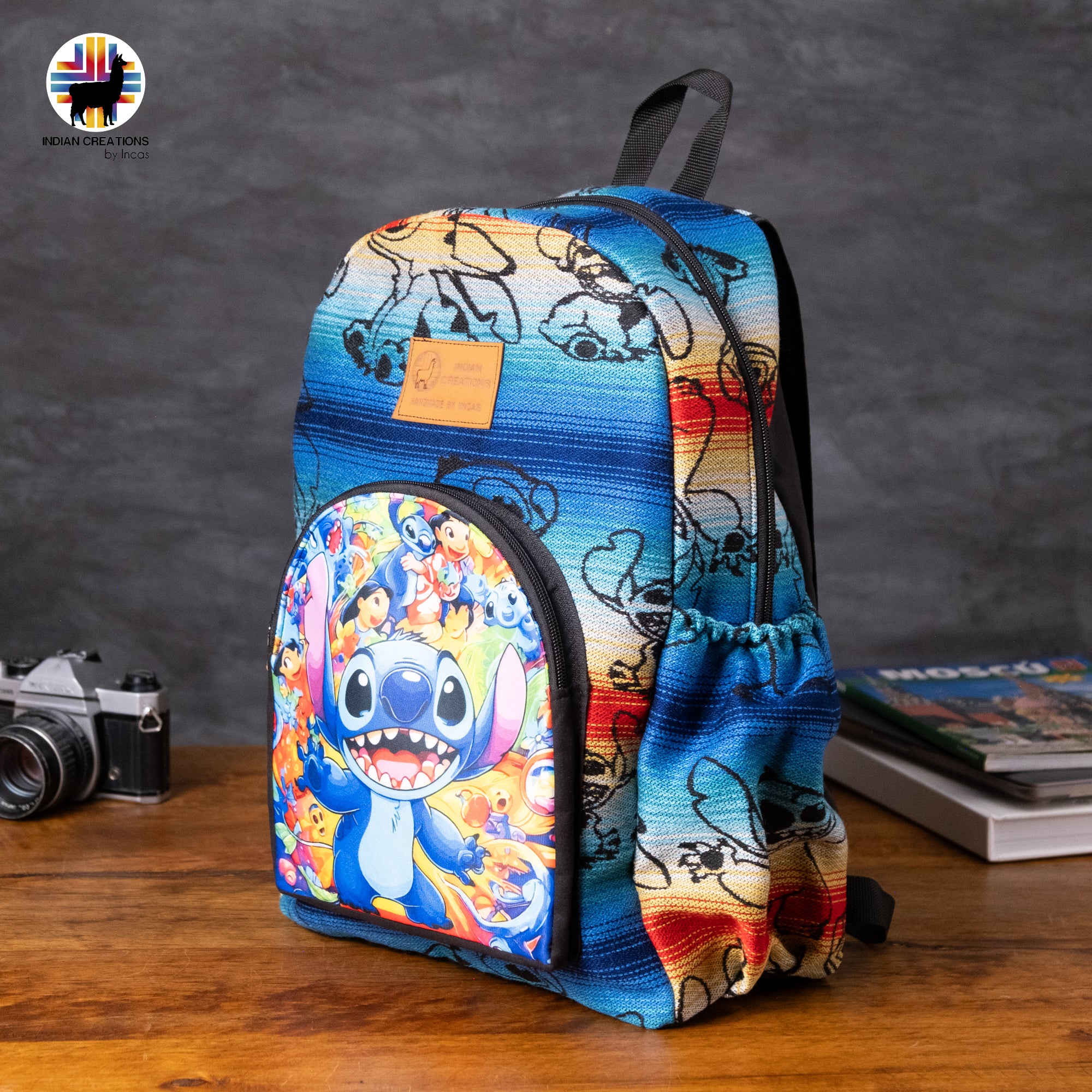 Handmade Backpack (Ohana) Exclusive Design. Lightweight. Unique, accessible.