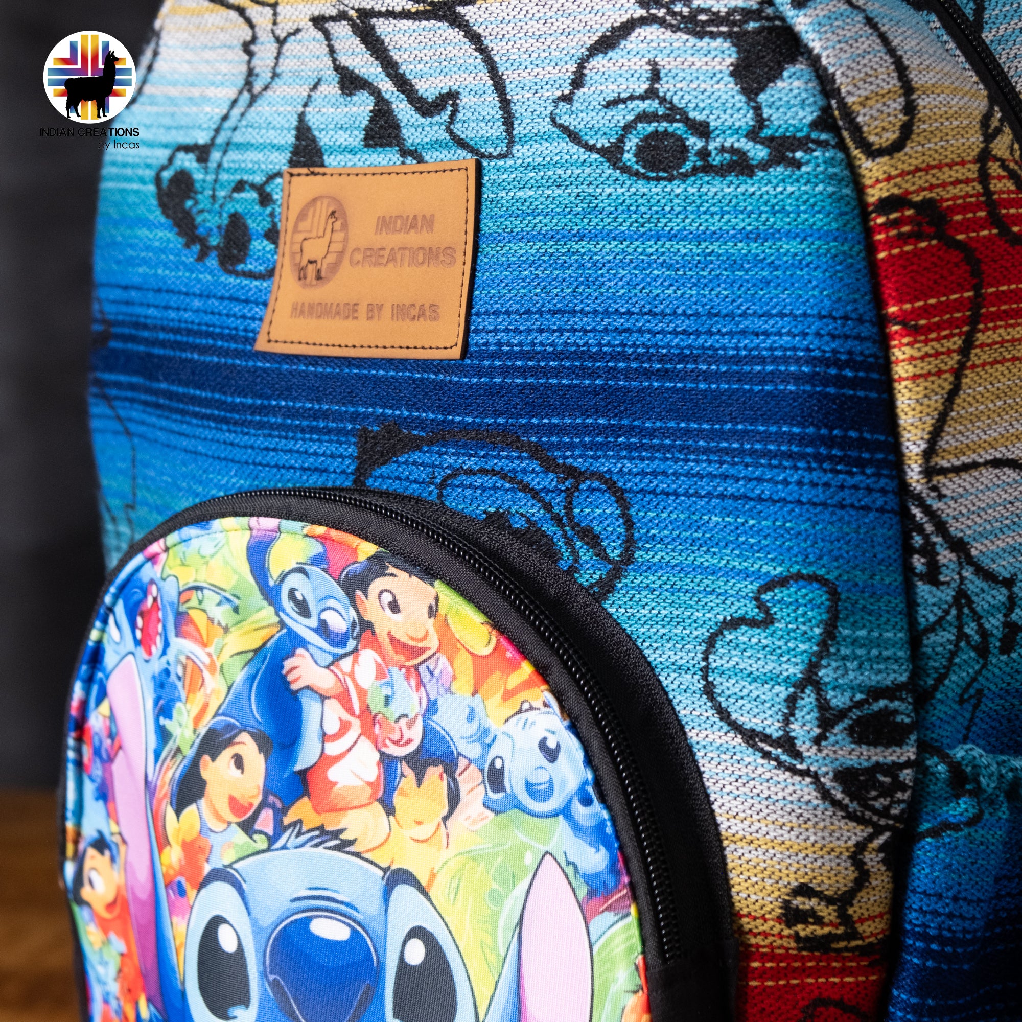 Handmade Backpack (Ohana) Exclusive Design. Lightweight. Unique, accessible.