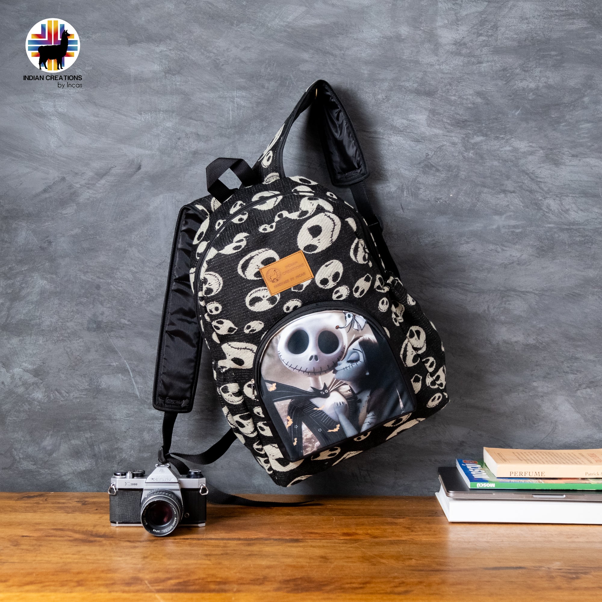 Handmade Backpack (Nightmare Love) Exclusive Design. Lightweight. Unique, accessible.