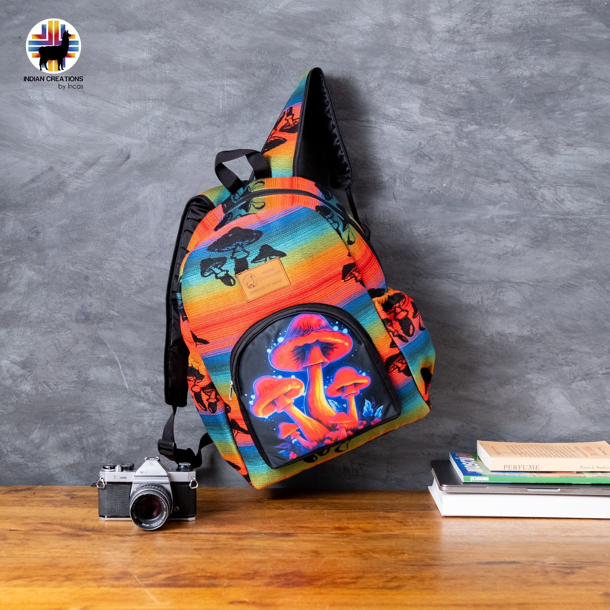 Handmade Backpack (Zoantharia) Exclusive Design. Lightweight. Unique, accessible.