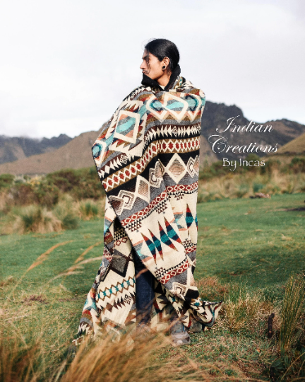 KING SIZE and Heavy-Duty Alpaca Blanket (Peace in the Valley).