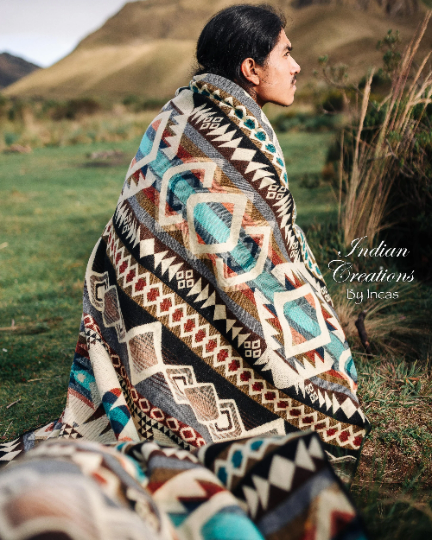 KING SIZE and Heavy-Duty Alpaca Blanket (Peace in the Valley).