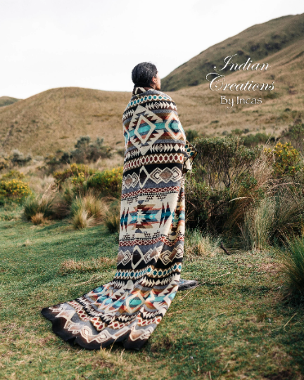 KING SIZE and Heavy-Duty Alpaca Blanket (Peace in the Valley).