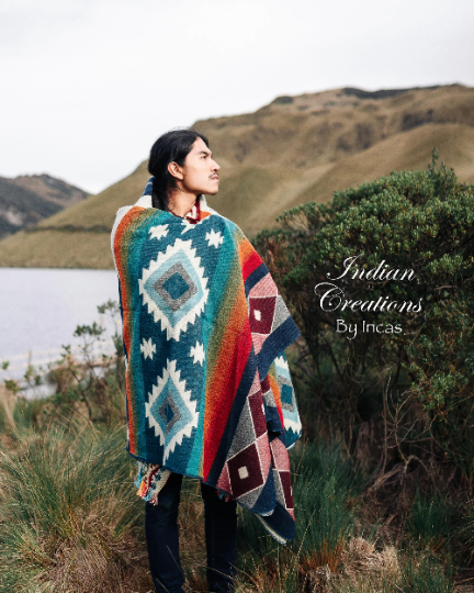 KING SIZE and Heavy-Duty Alpaca Blanket (Gaillardia Burgunder)