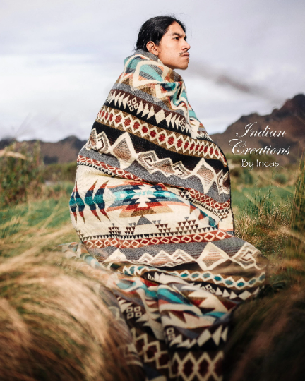 KING SIZE and Heavy-Duty Alpaca Blanket (Peace in the Valley).
