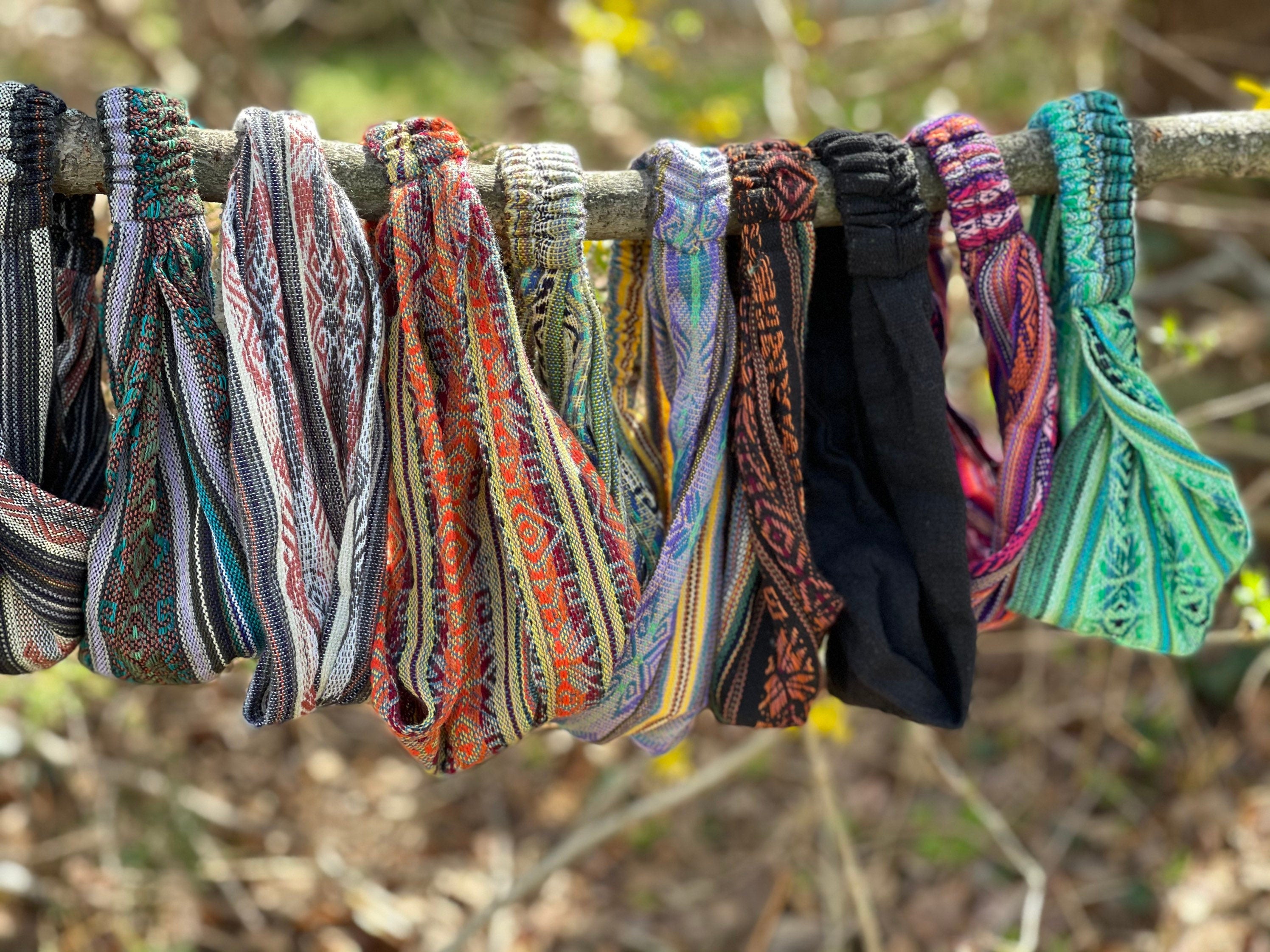 Handmade Headband. Boho Headband. Hippie Headband. Yoga Headband. Comfortable Cotton Headbands. FREE SHIPPING! San Valentine Gift Ideas